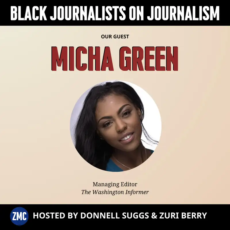 Micha Green of the Washington Informer left theater for journalism