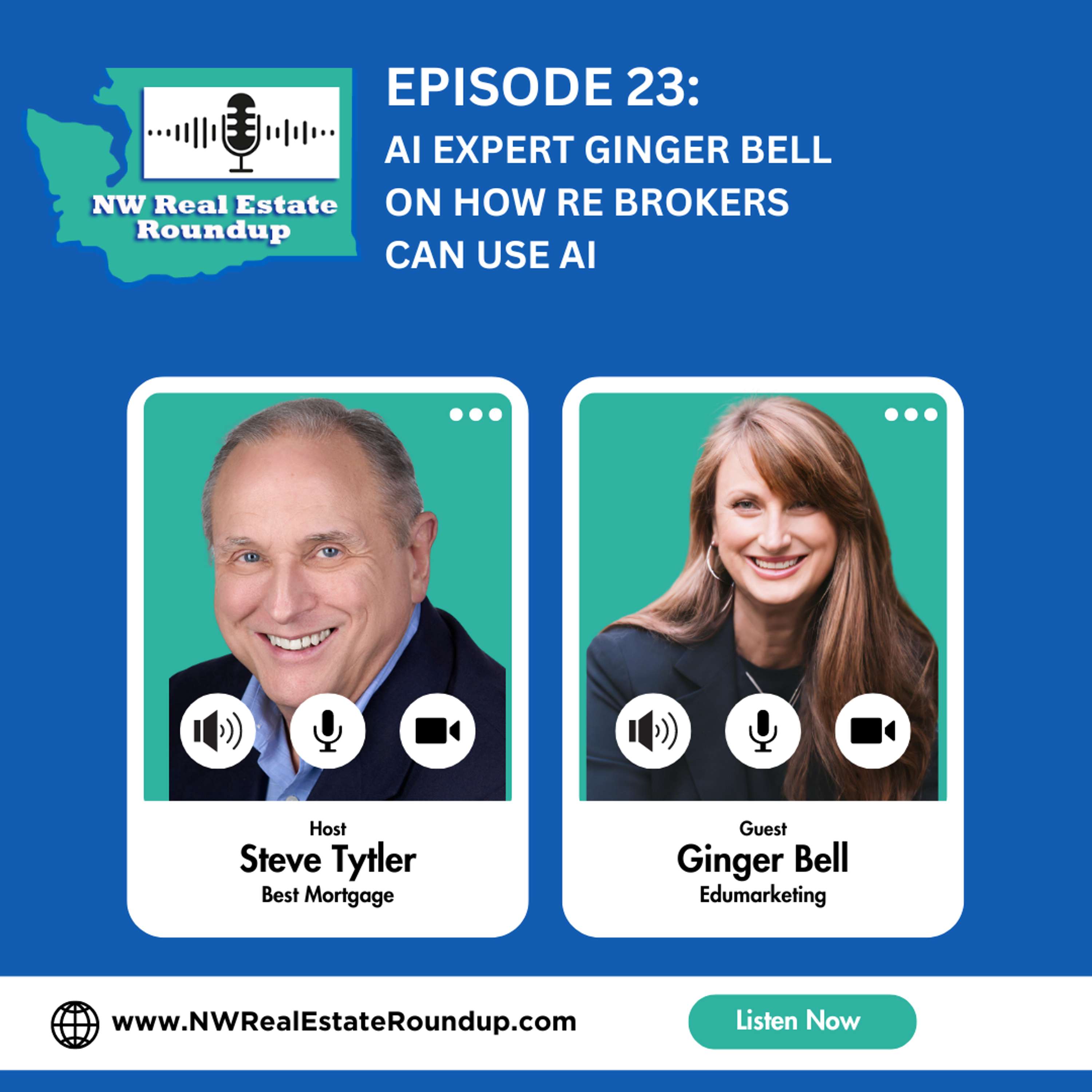 Episode 23: AI Expert Ginger Bell on How RE Brokers Can Use AI