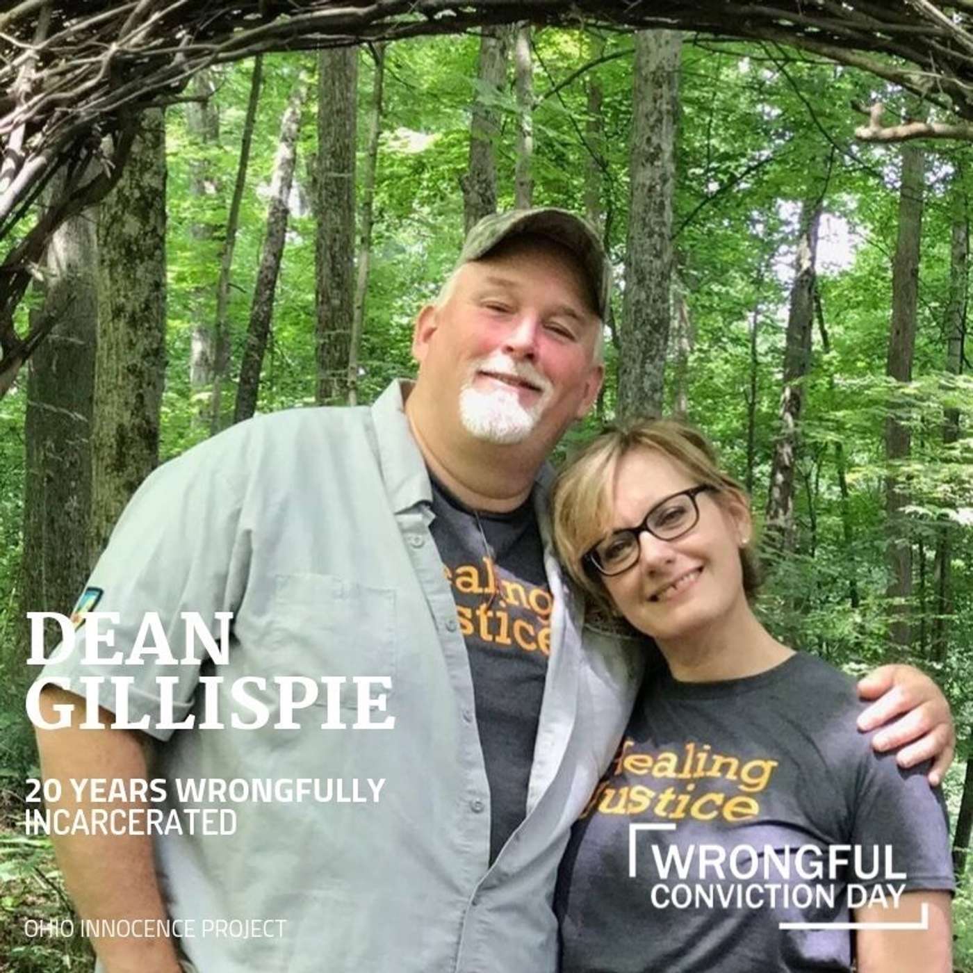 Ohio Exoneree Dean Gillispie and his partner Pam Sidley