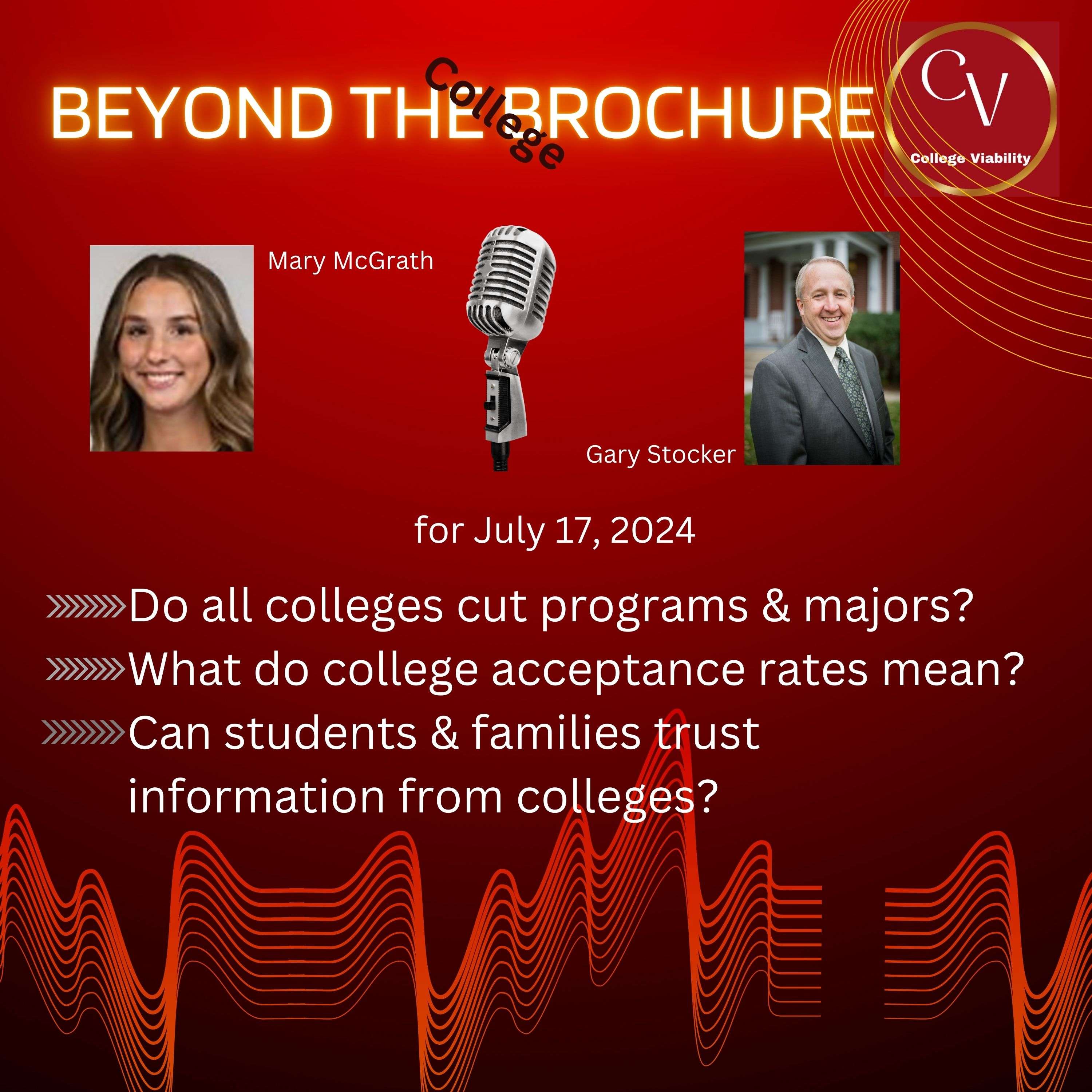 Beyond the (College) Brochure:  Guidance on College Decisions