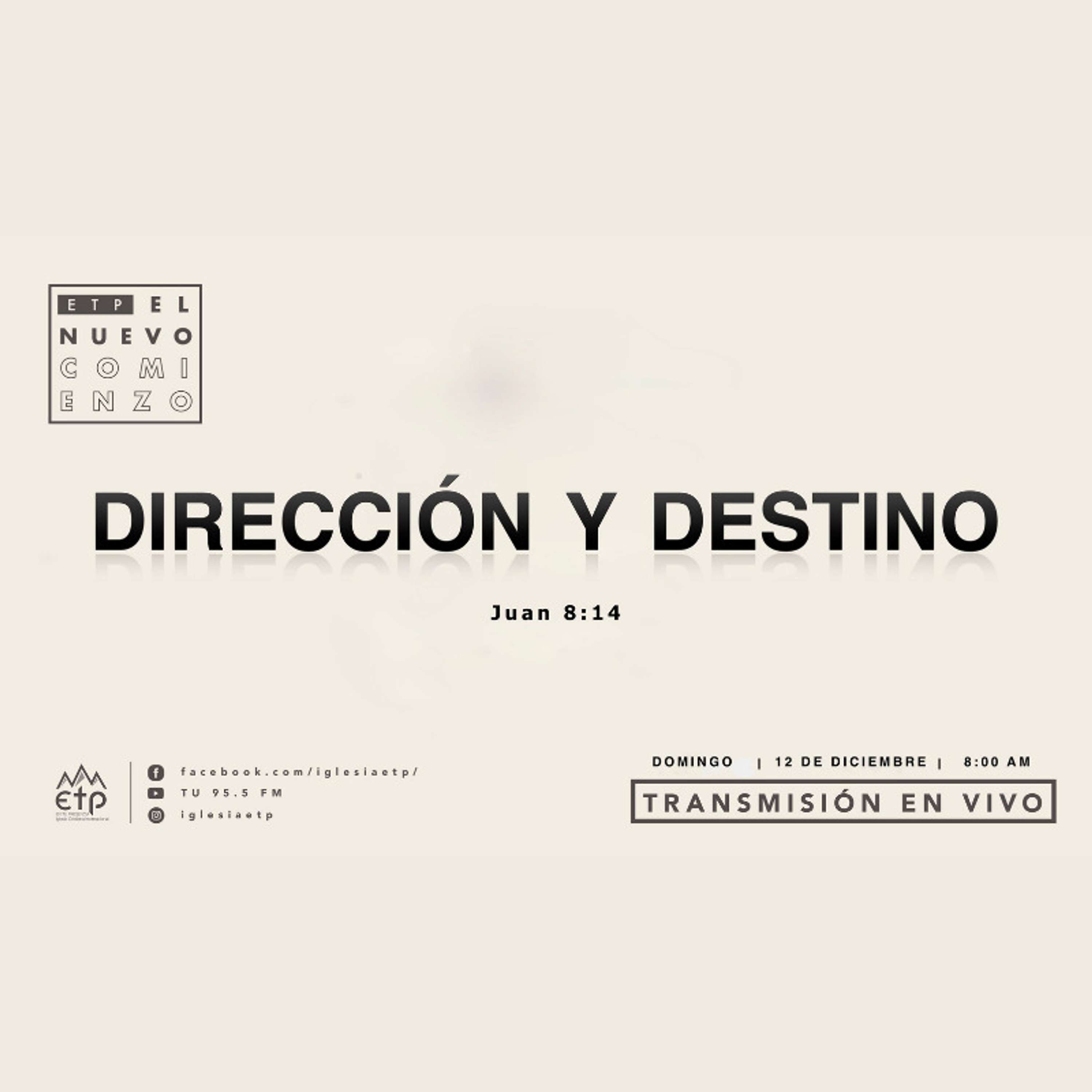 Dirección y Destino para tu vida, tu familia y tu descendencia