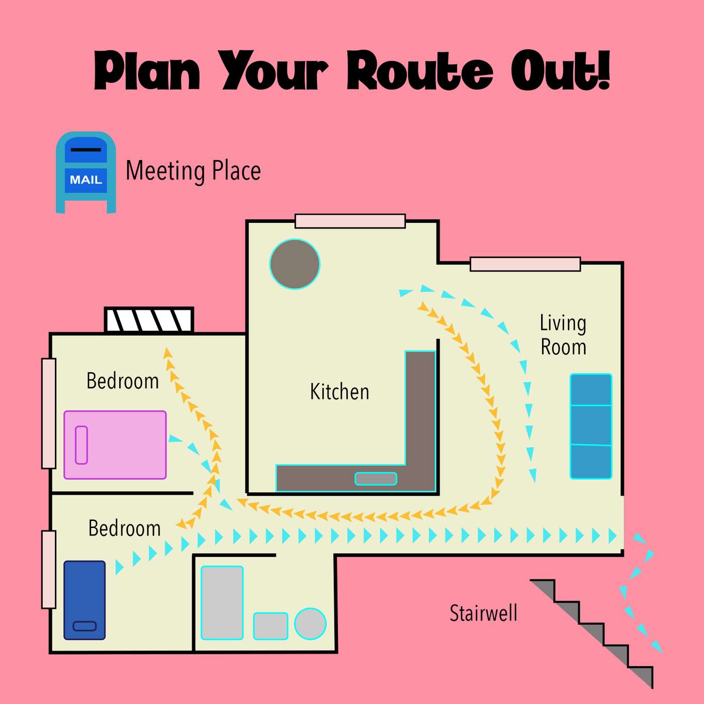 Be #FDNYSmart about planning your route out!