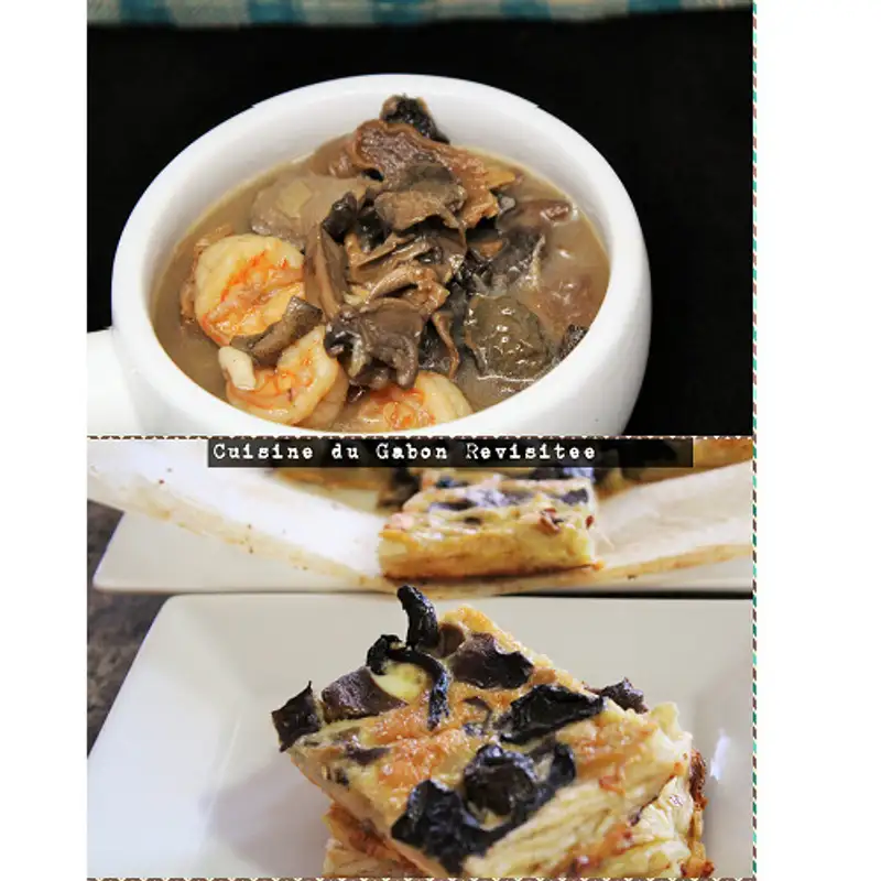 Miene-Rite Simba nous présente la recette de bouillon et de quiche aux 4 champignons.