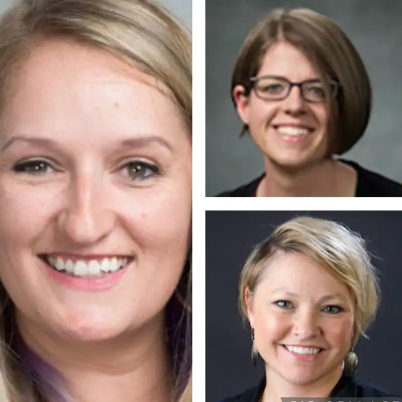Guest host Dr. Kelly Farquharson talks speech sound disorders with Dr. Katy Cabbage and Dr. Shari DeVeney