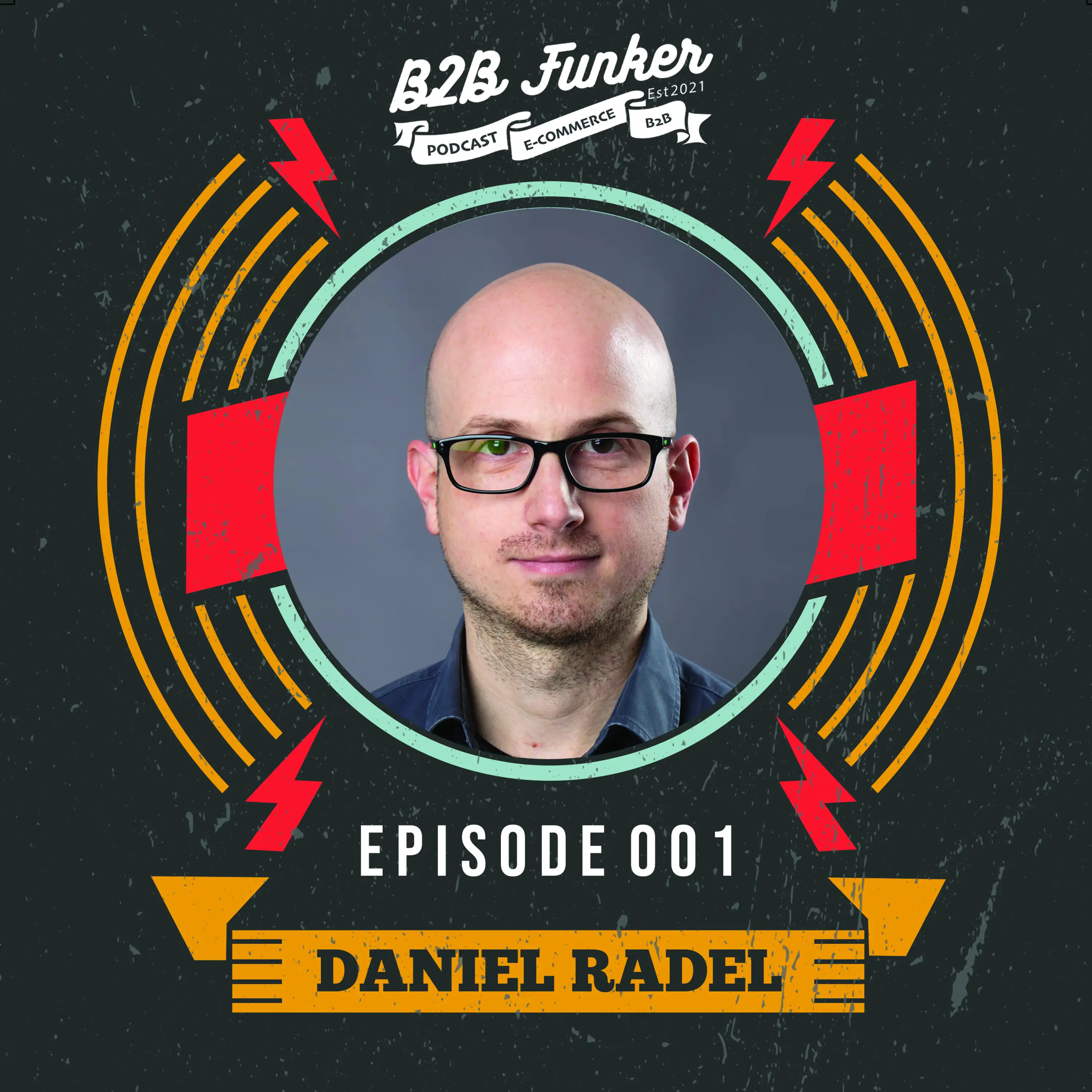 Podcast-Cover: B2B #001 - Daniel Radel von Paul Horn über B2B E-Commerce für Hersteller