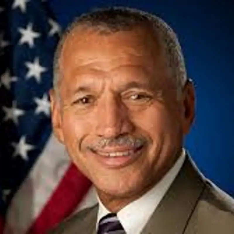 Marine Corps Major General and then as NASA Administrator, Charles F. Bolden