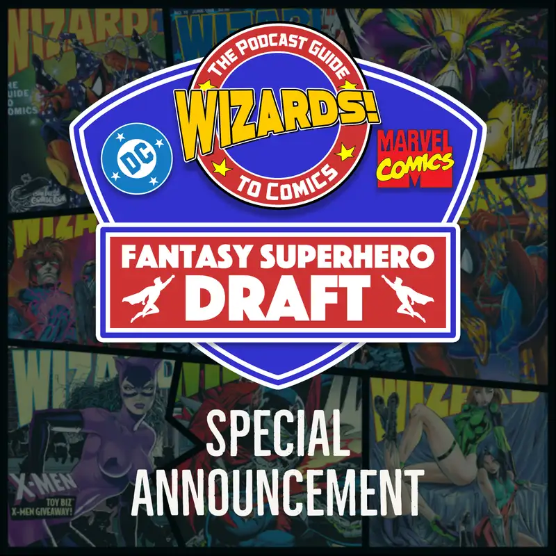 Fantasy Superhero Draft Zoom Event Announcement