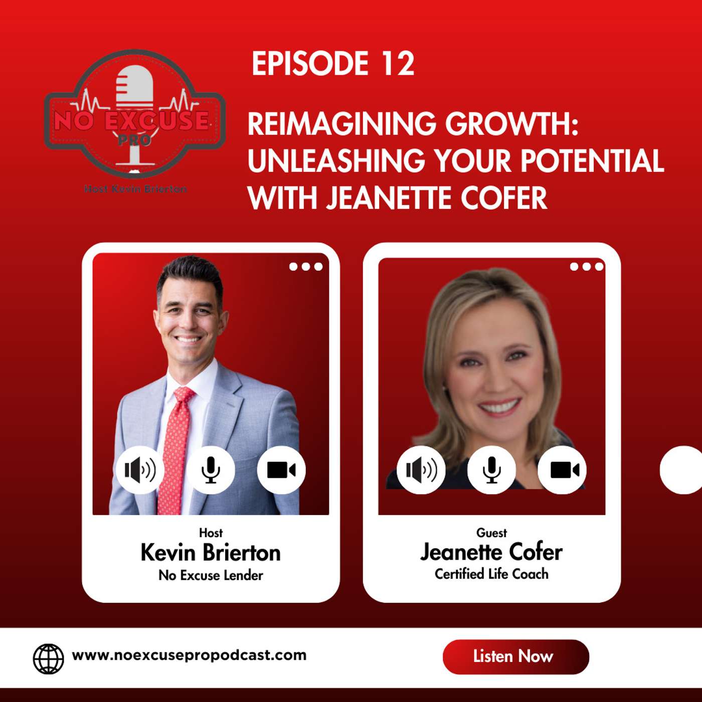 Episode 12: Reimagining Growth: Unleashing Your Potential with Jeanette Cofer episode artwork