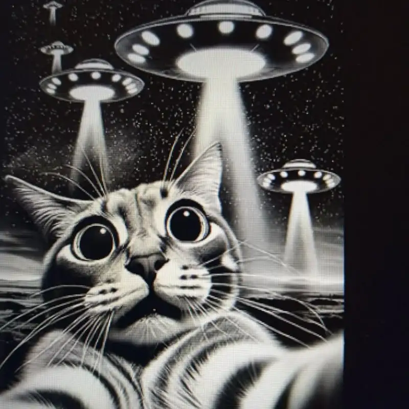 Alien Black Cats 