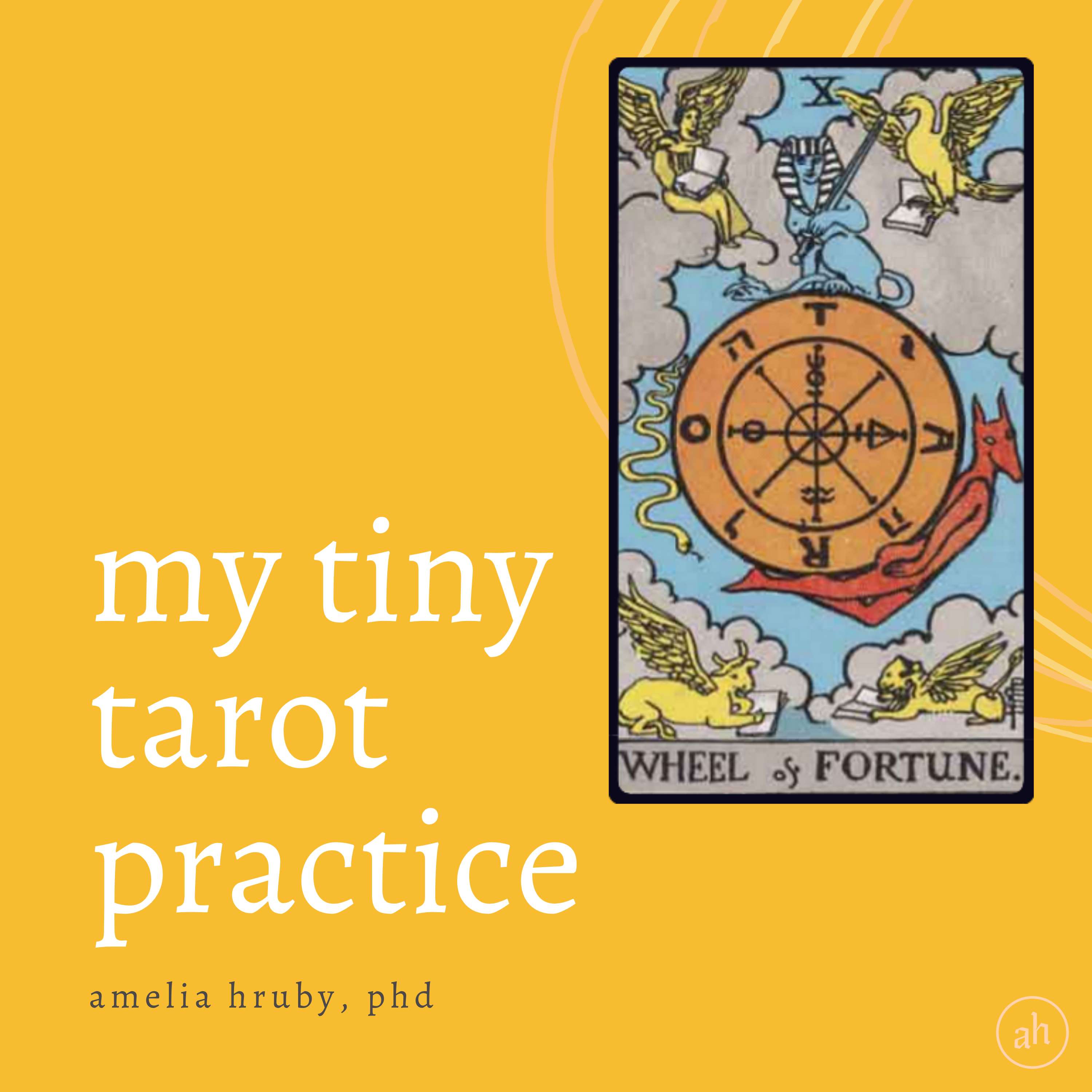 my tiny tarot practice