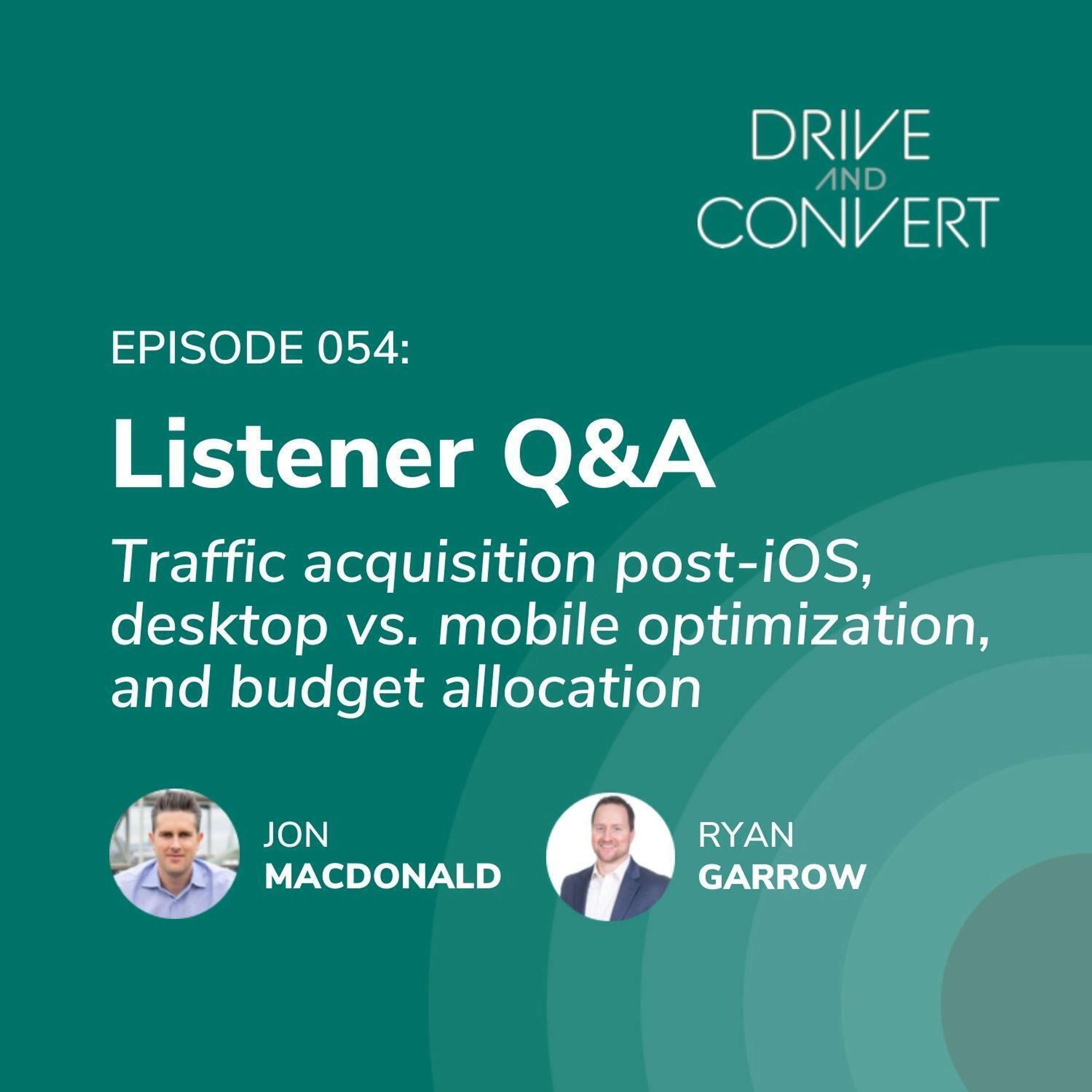 Drive and Convert