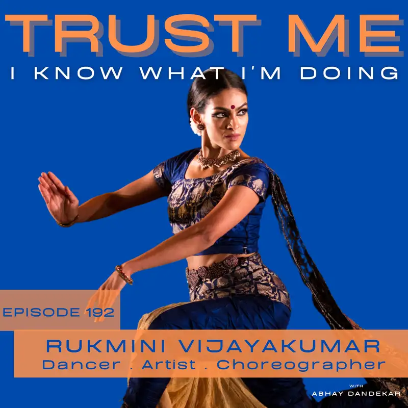 Rukmini Vijayakumar...on bharatnatyam and a journey of ongoing learning