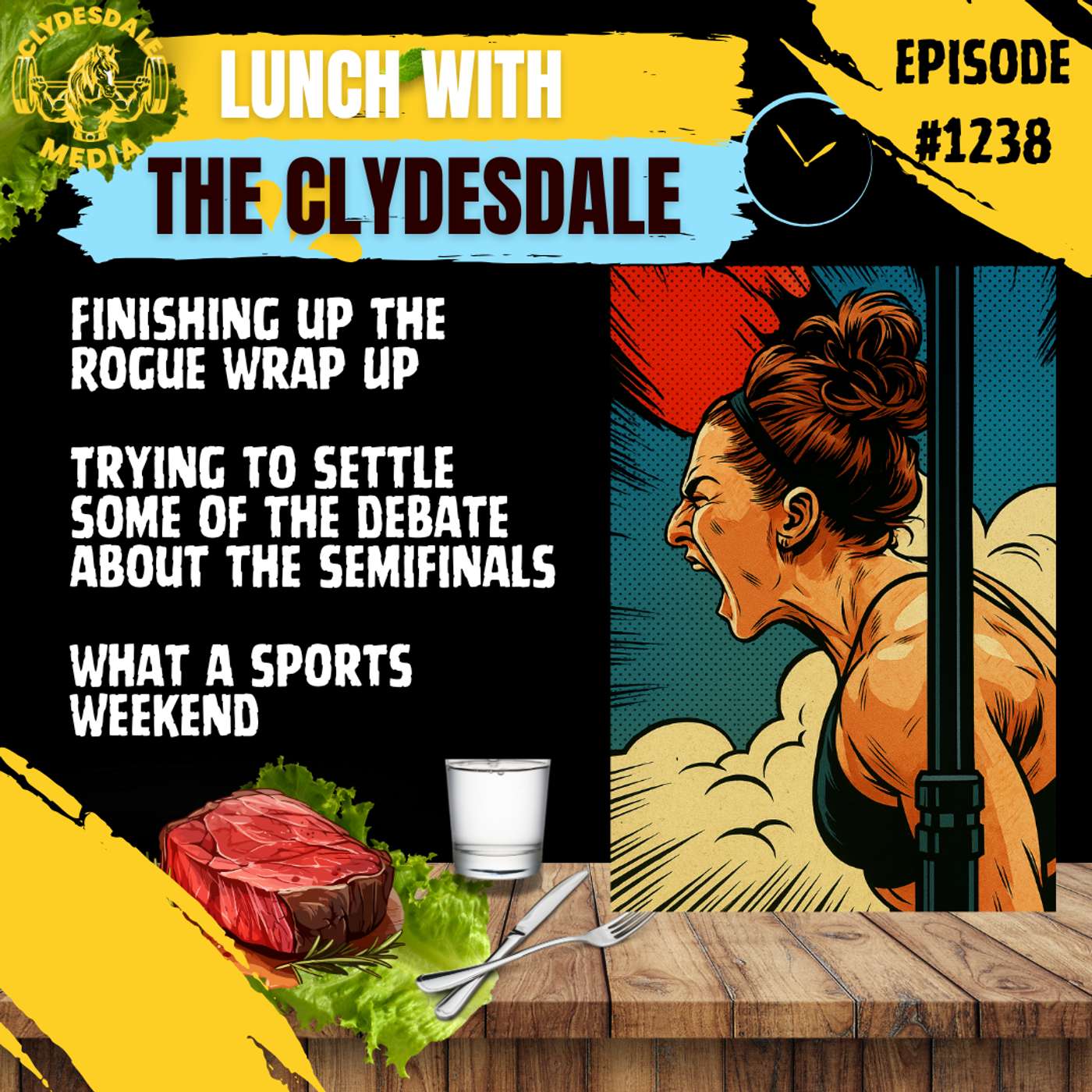Lunch with the Clydesdale - What is the One Thing that Brings Laura Horvath Back to the Games?