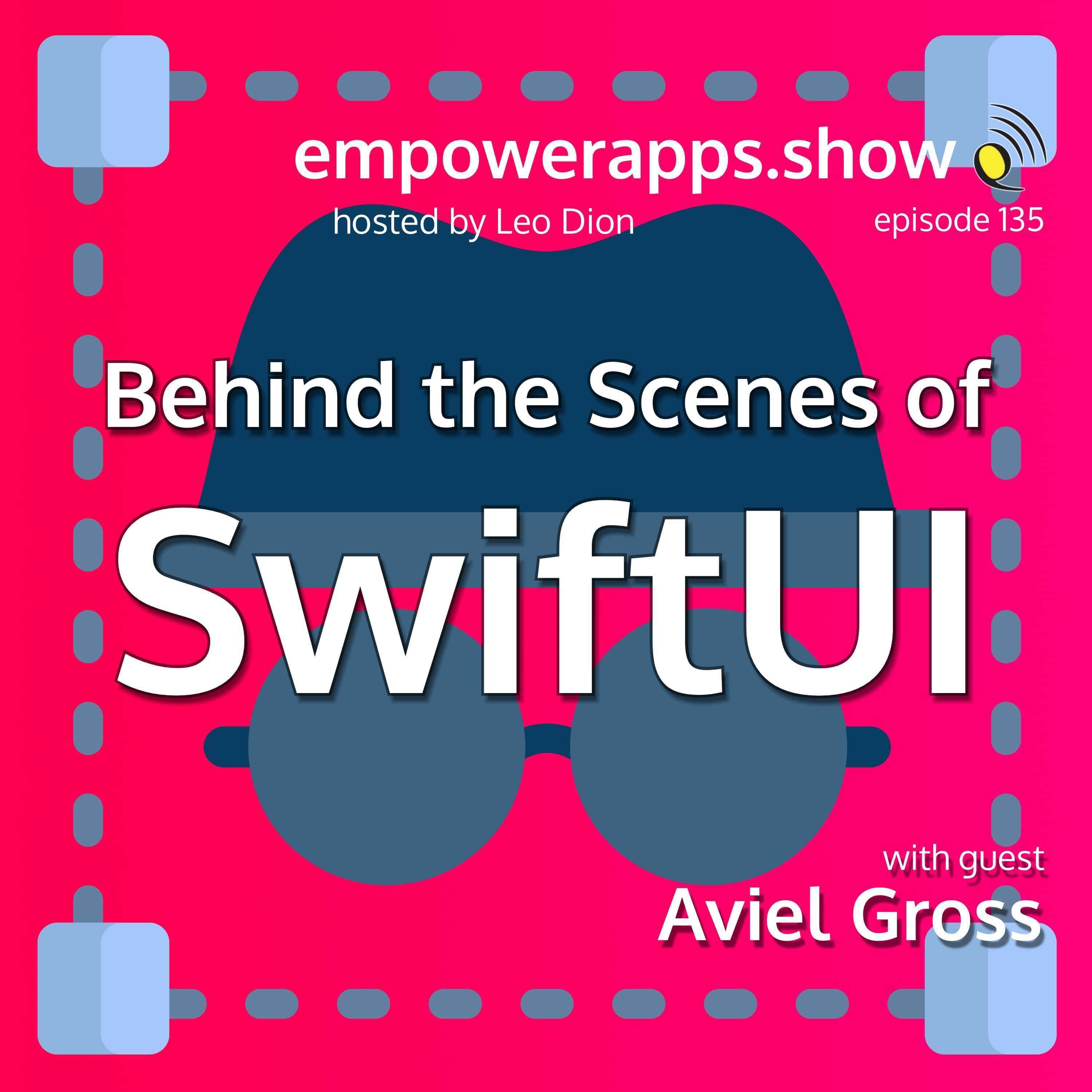 Behind the Scenes of SwiftUI with Aviel Gross - podcast episode cover