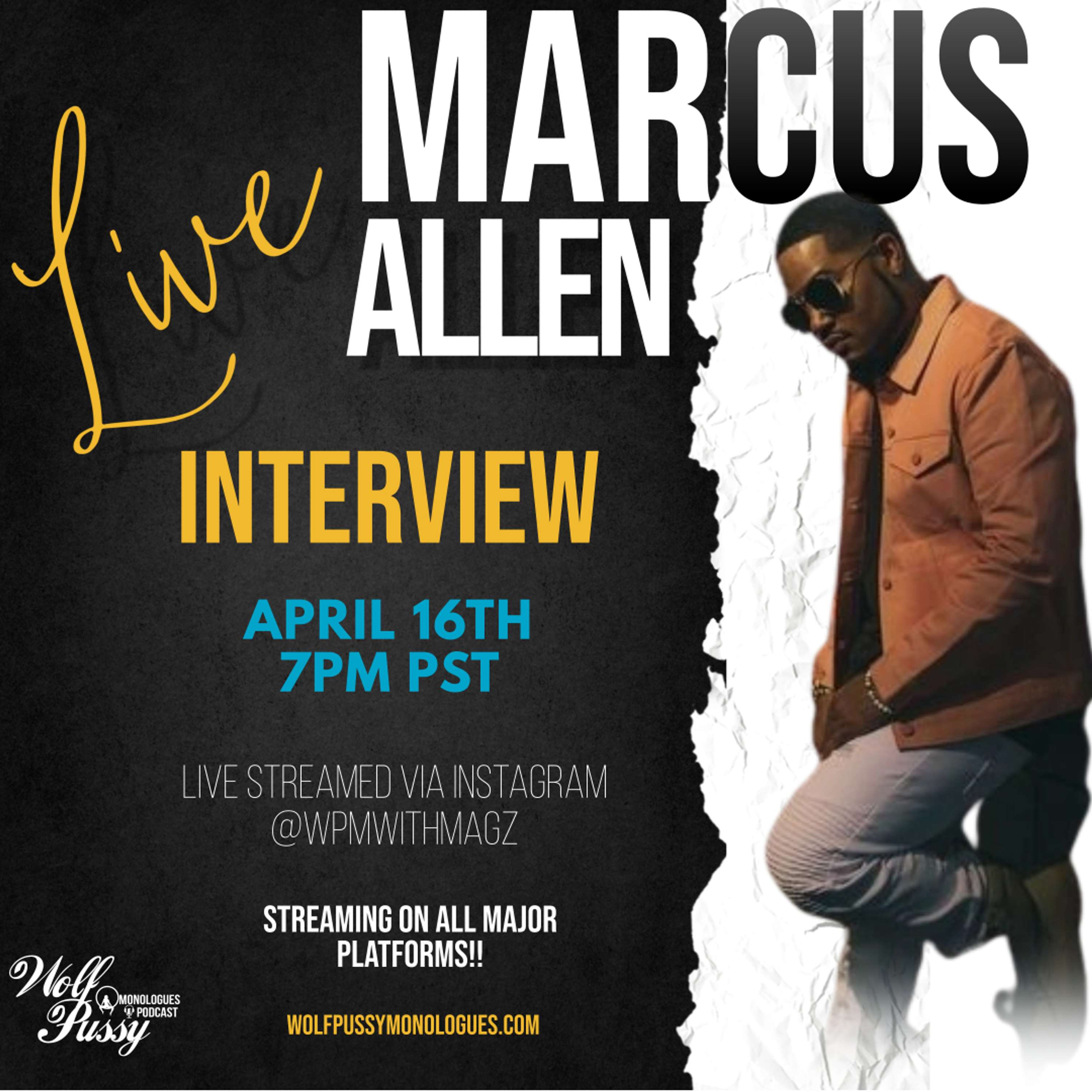 LIVE INTERVIEW WITH MARCUS ALLEN