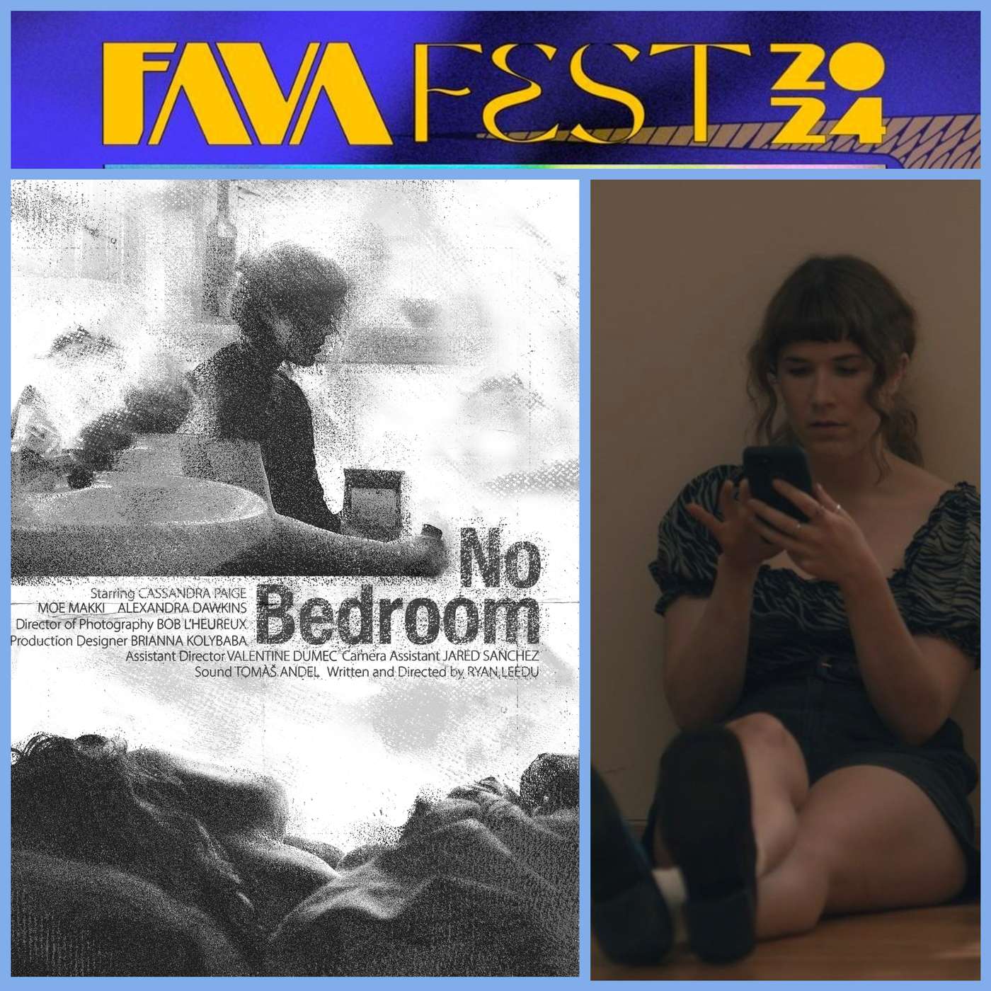 Ryan Leedu Interview - NO BEDROOM Short Film