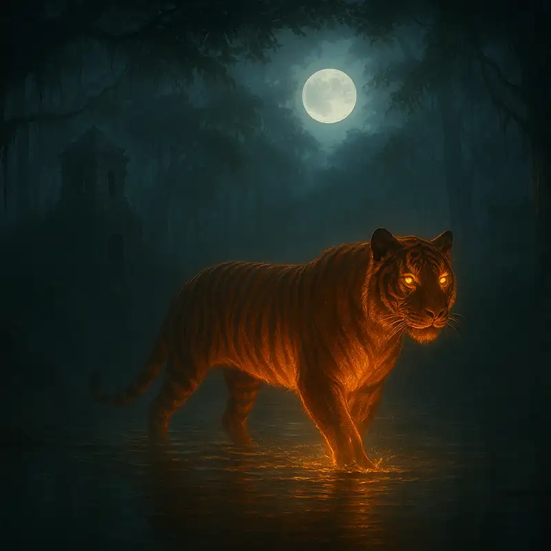 π The Phantom of Netidhopani- A Sundarban Tiger Legend