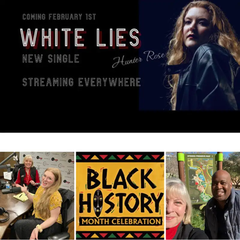 Rita On The Road Episode 4 - Corey Enus, Springs Preserve Event Coordinator; Hunter Rose, Singer/Songwriter of “White Lies” (January 22, 2023)