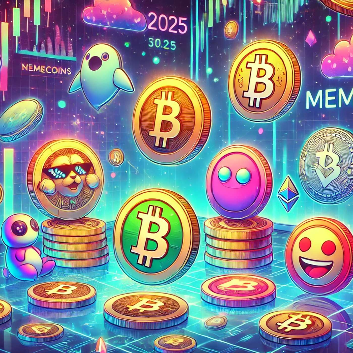4 Memecoins That Might be Smarter Investments Thank You Think