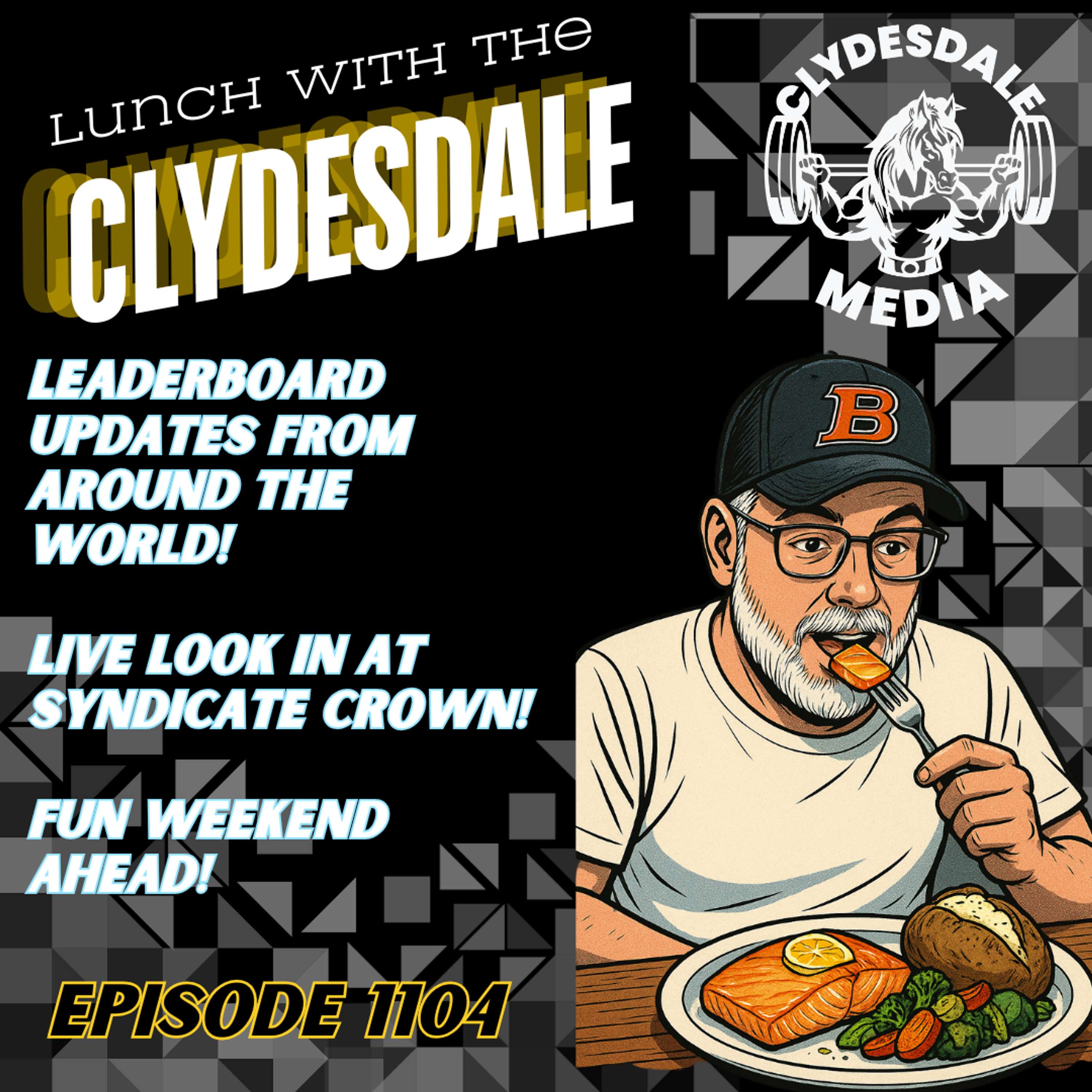 Lunch with the Clydesdale - And They are Off and Running!!!