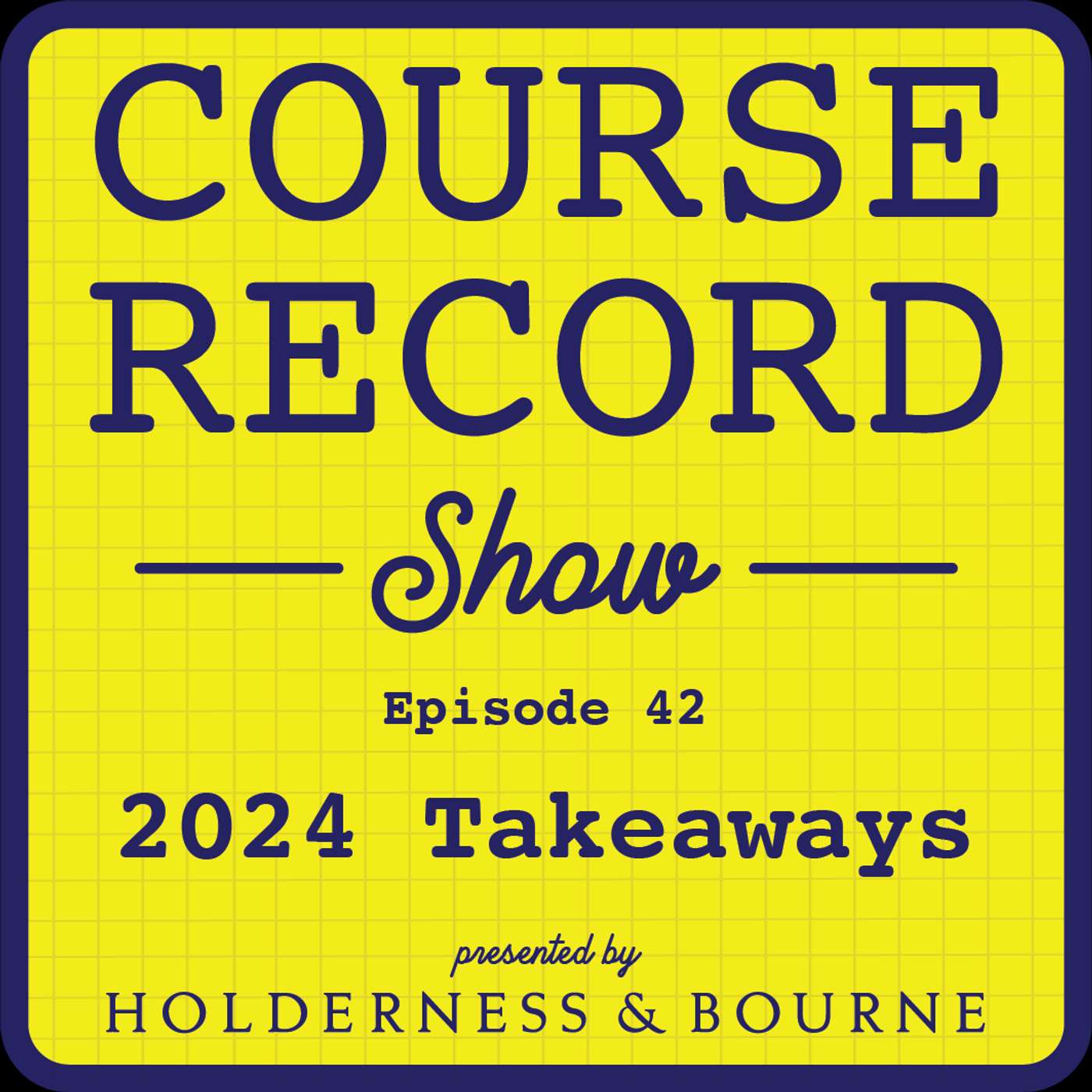 Course Record Show