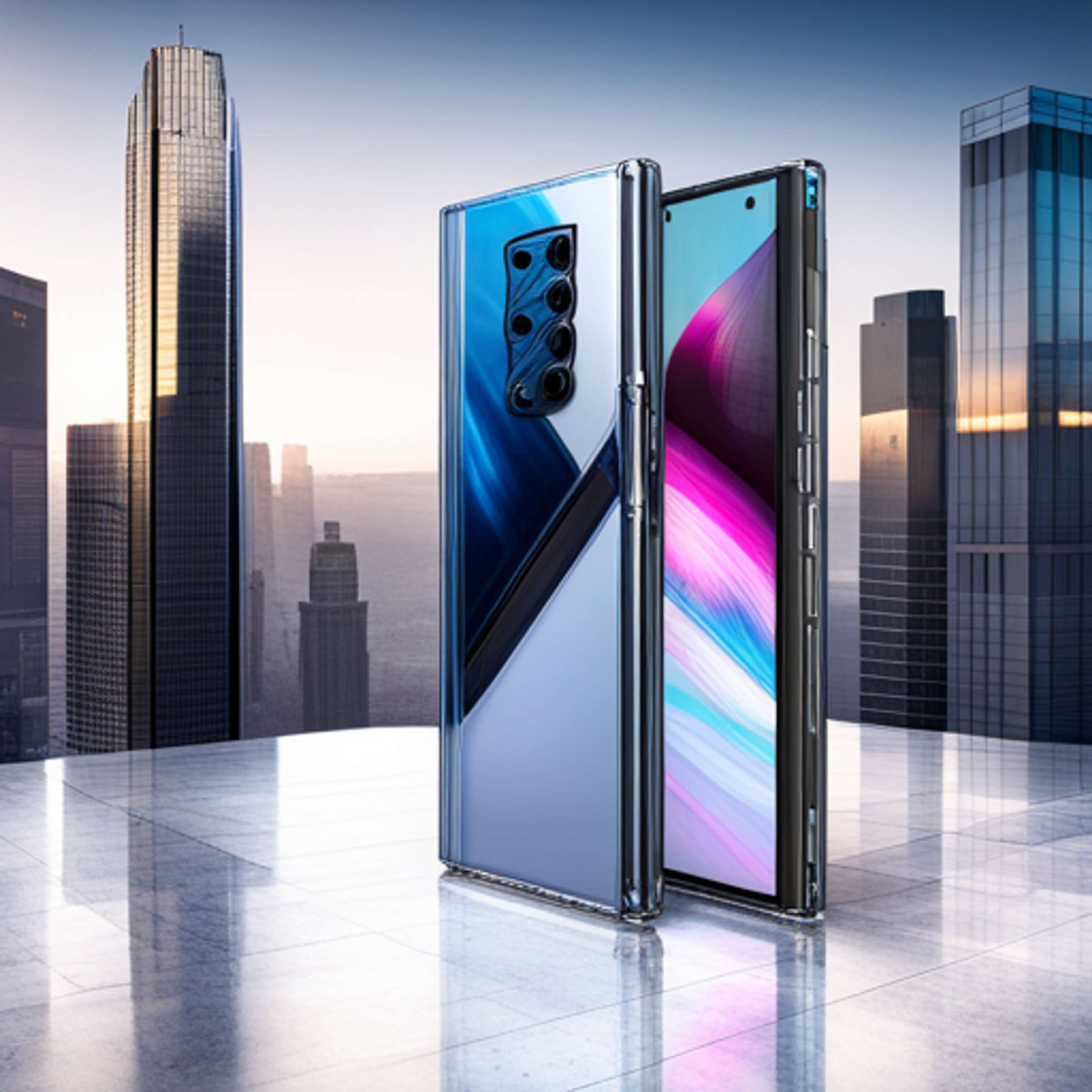 Protect Your Samsung Galaxy Z Fold5 in Style with a Clear Case and Accessories