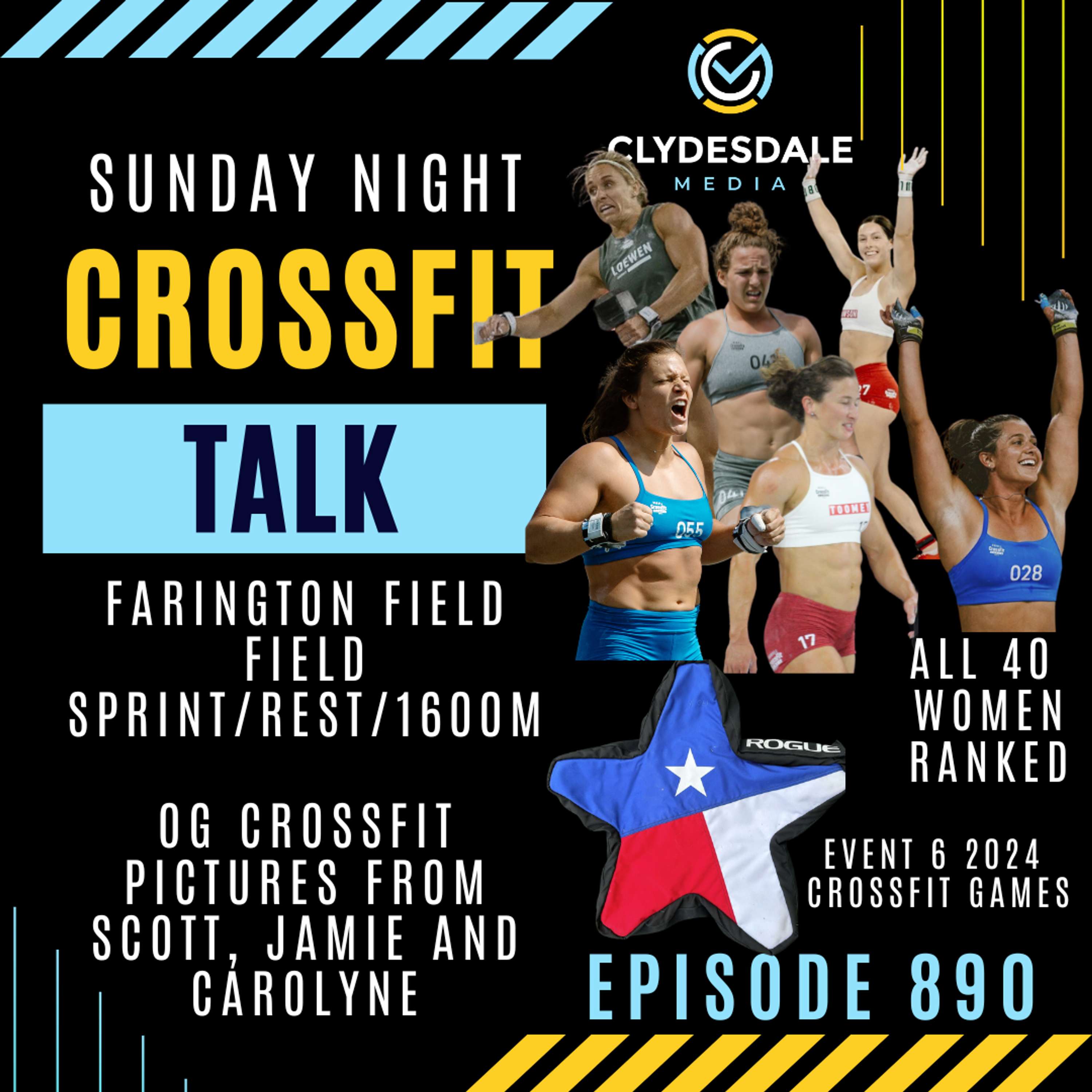 Sunday Night CrossFit Talk - We Are Ranking ALL 40 Female CrossFit Games Athletes
