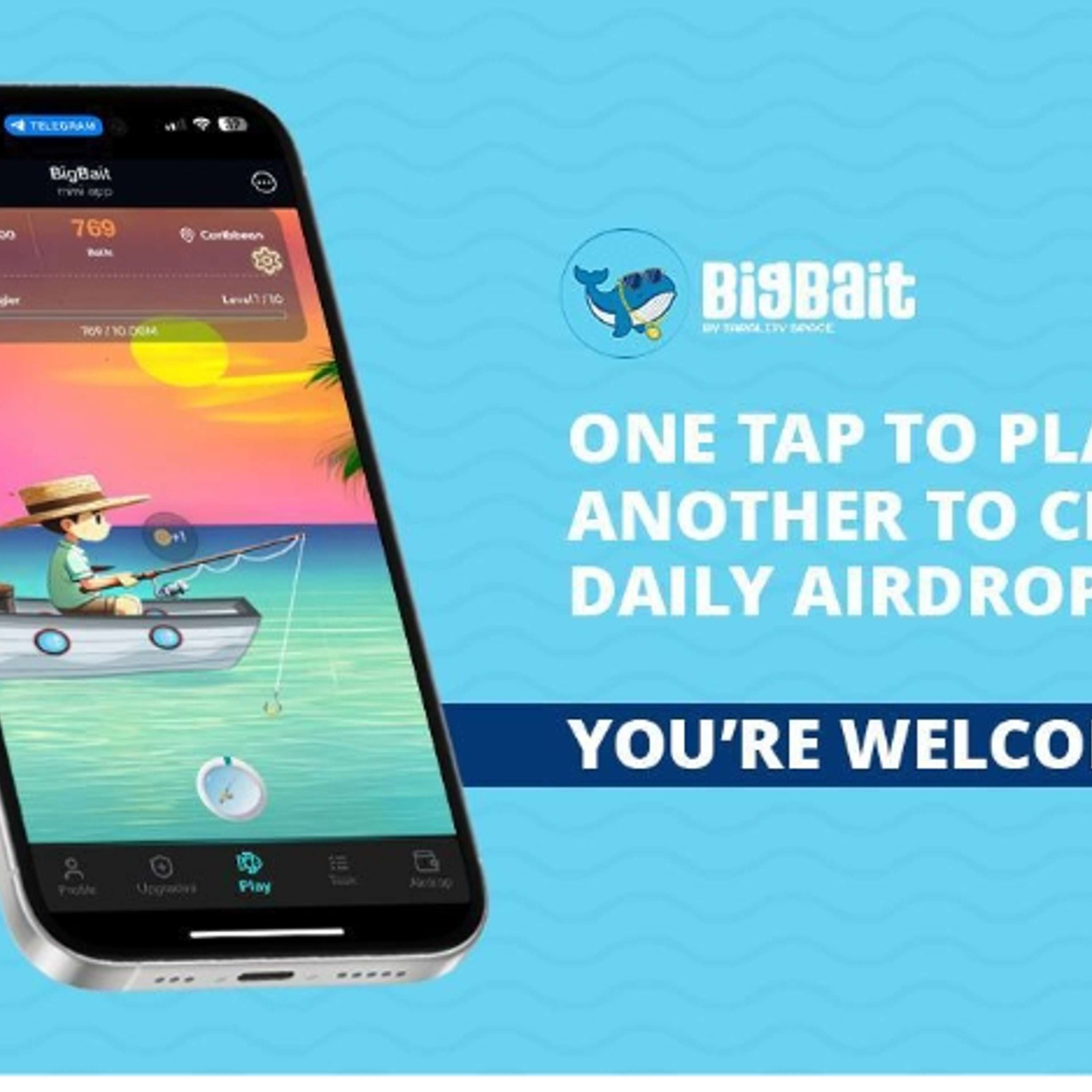 $20K Reward Pool, Daily Airdrops, And an Amazing Launchpad — BigBait’s Airdrops Keep Players Hooked