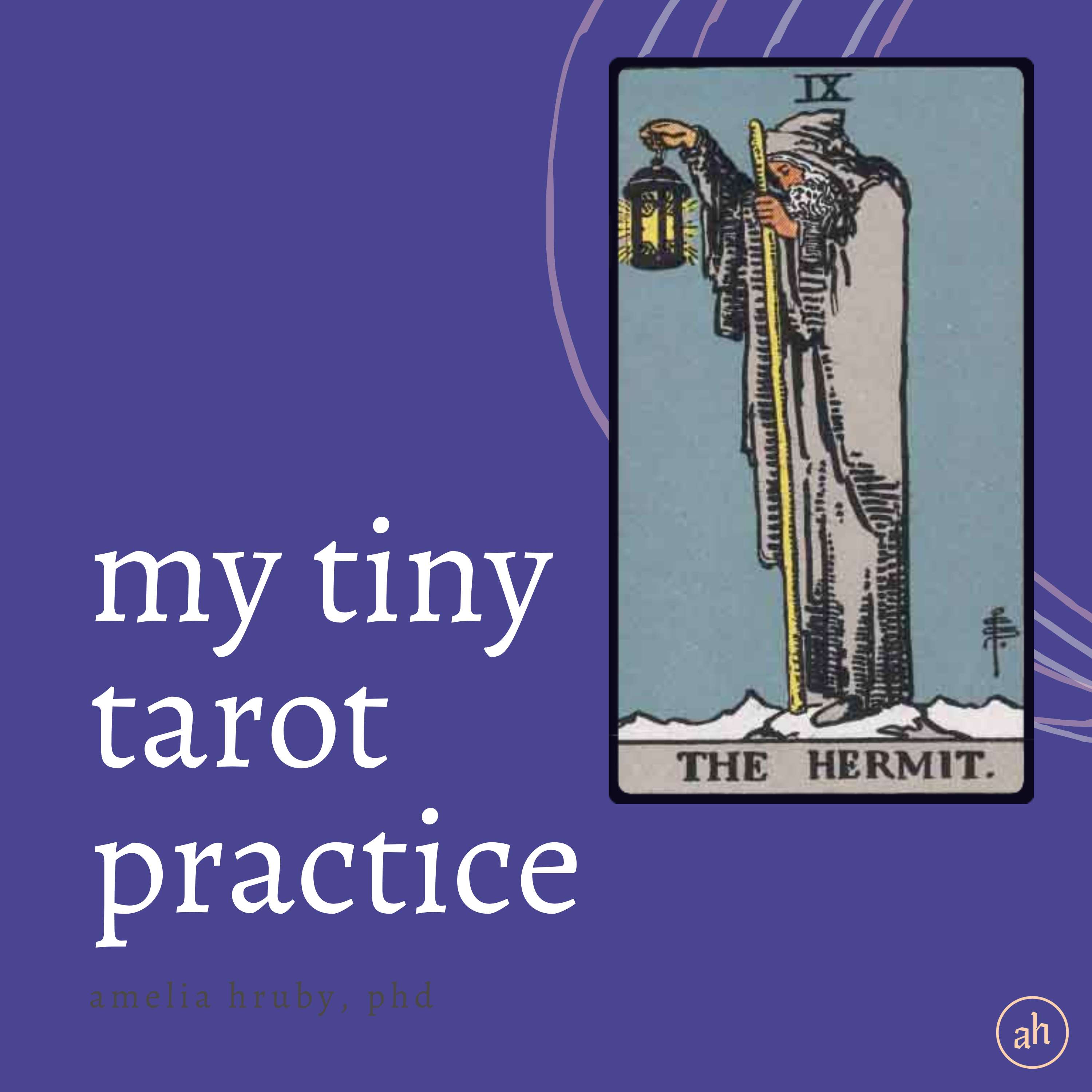my tiny tarot practice