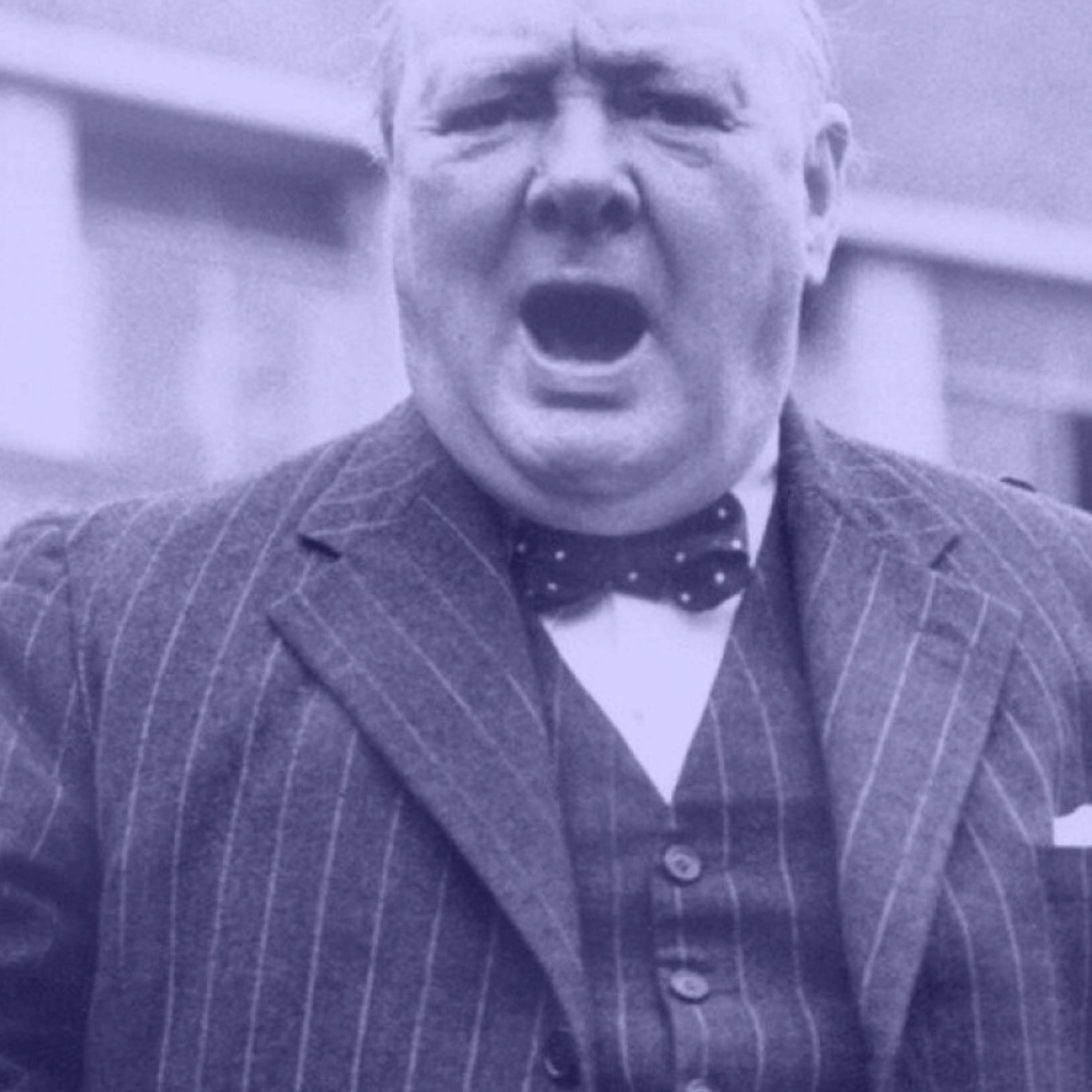 cover of episode #180: Winston Churchill & The English Language