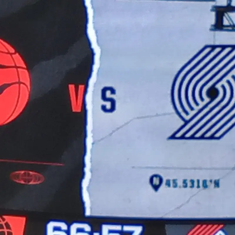 SPORT - Les Raptors de Toronto en difficulté contre les Trailblazers de Portland