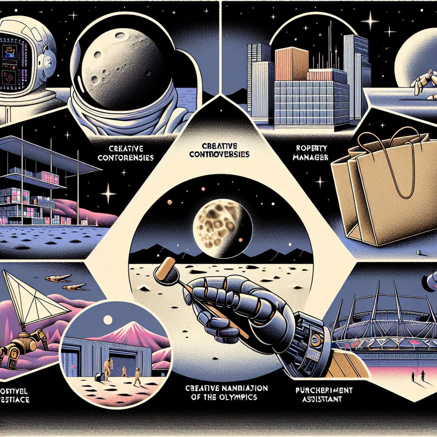 Moon Samples, AI Property Managers, Creative Controversies: Baggu's Backlash, Zip's Procurement Assistant, and NBCUniversal's AI Narration of the Olympics
