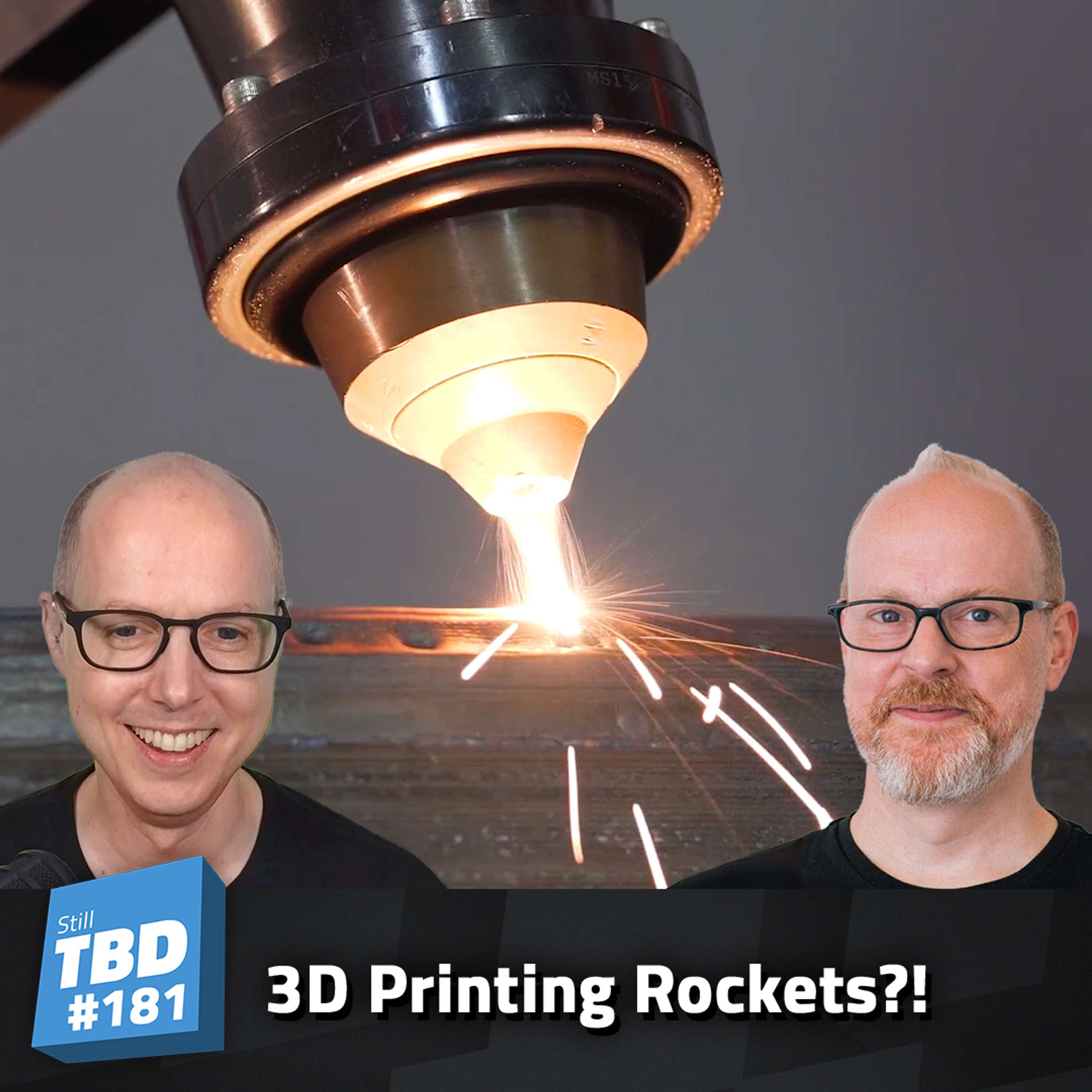 cover of episode 181: 3D Printing Our Way To Space - Paul Gradl Interview