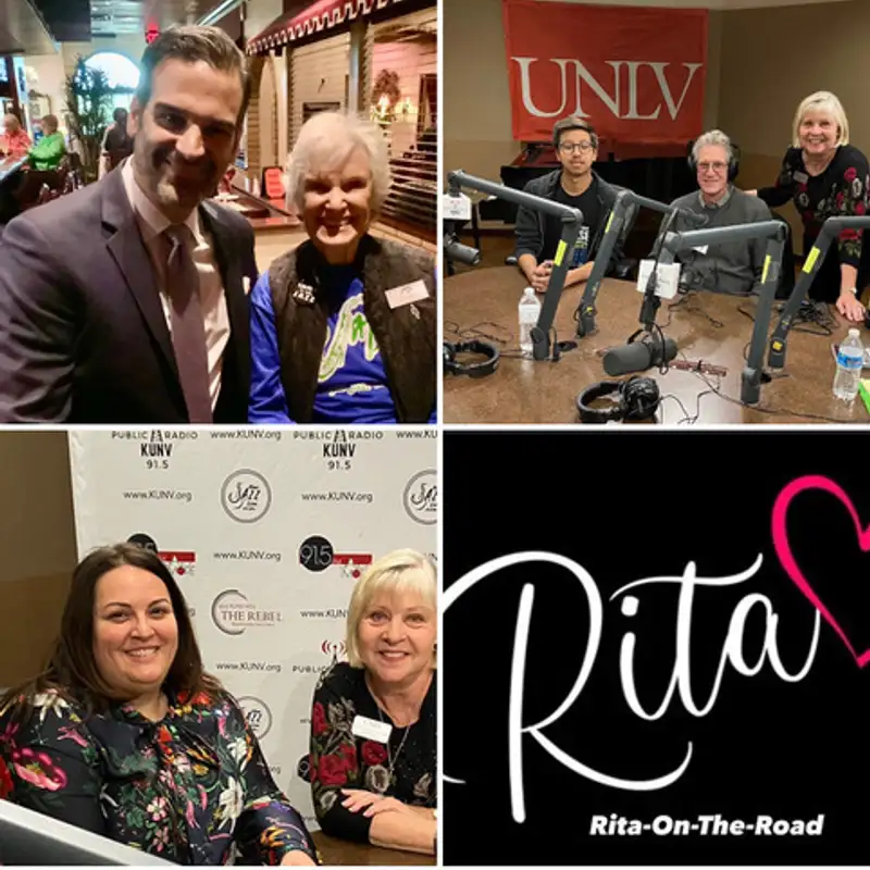 Rita On The Road Episode 2 - Help of Southern Nevada; Dave Loeb, UNLV Music Dept.; Las Vegas Jazz Society (November 27, 2022)
