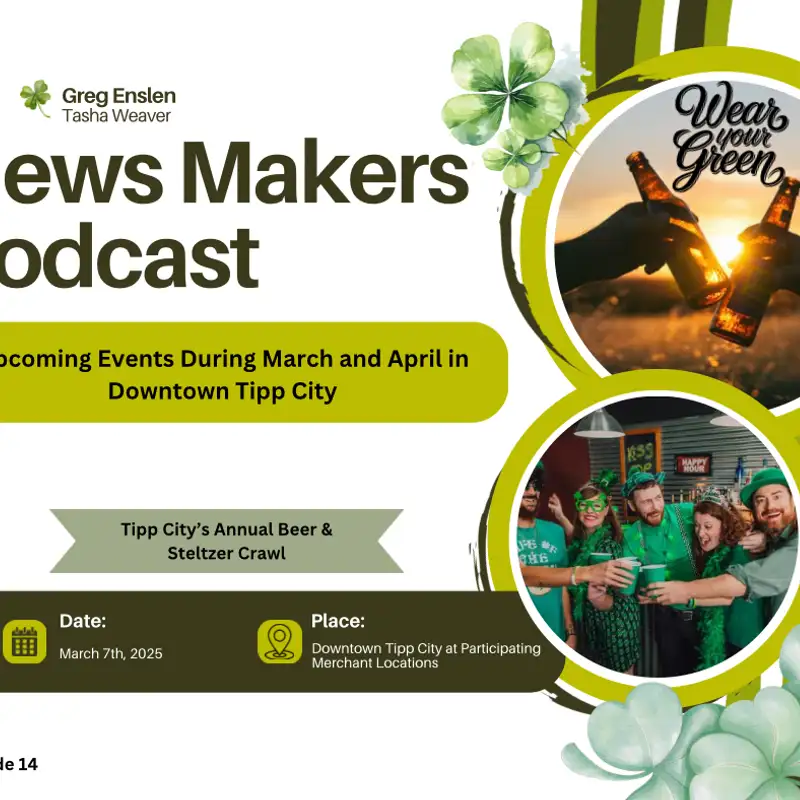 Updates on the DTCP's March and April events in Downtown Tipp City - News Makers, Ep. 14