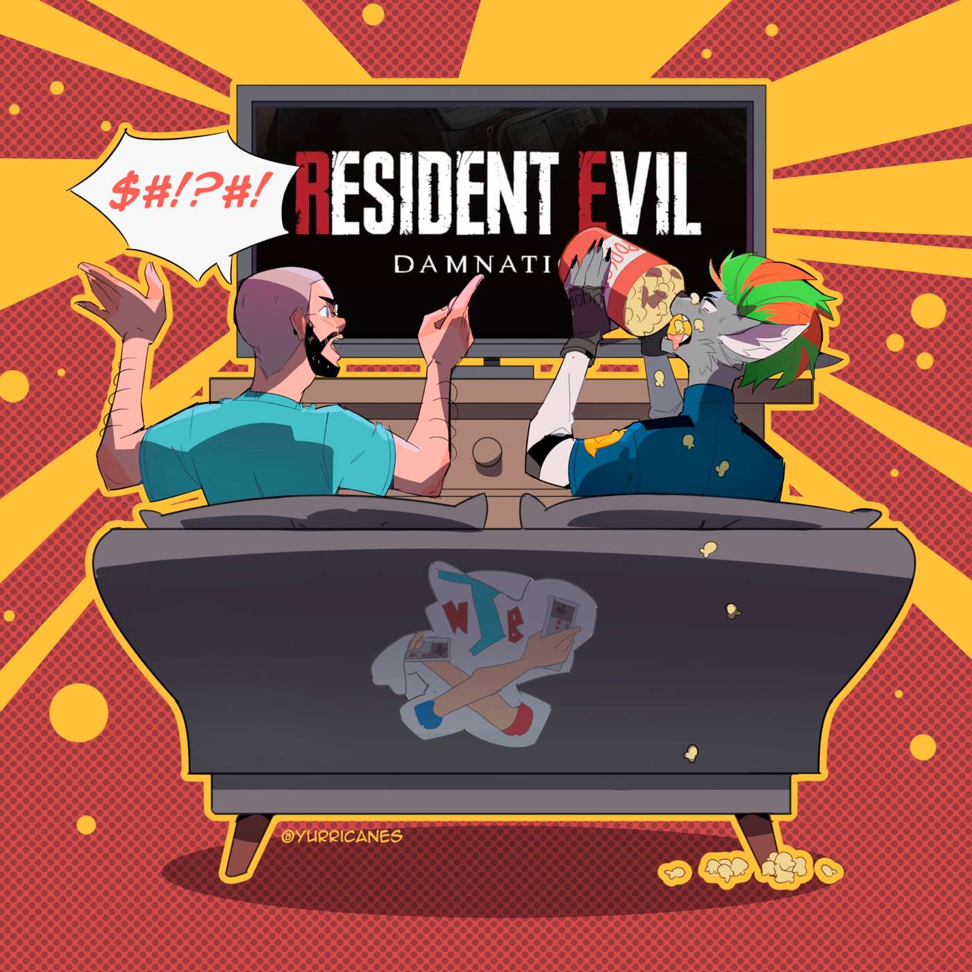 Resident Evil Damnation: Leon vs Lickers - A Love, Hate Relationship