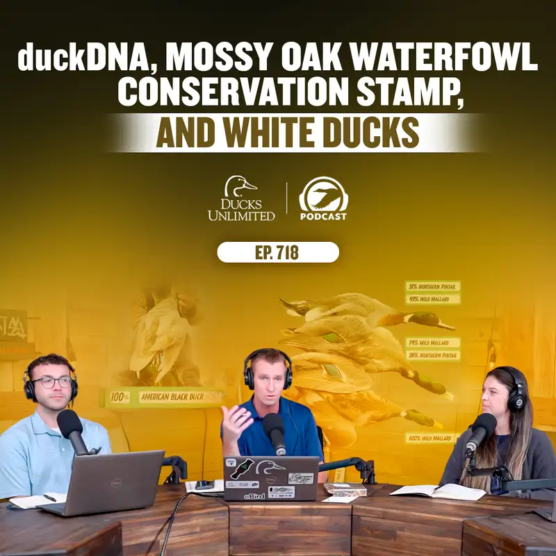Ep. 718 - duckDNA, Mossy Oak Waterfowl Conservation Stamp, and New Discoveries