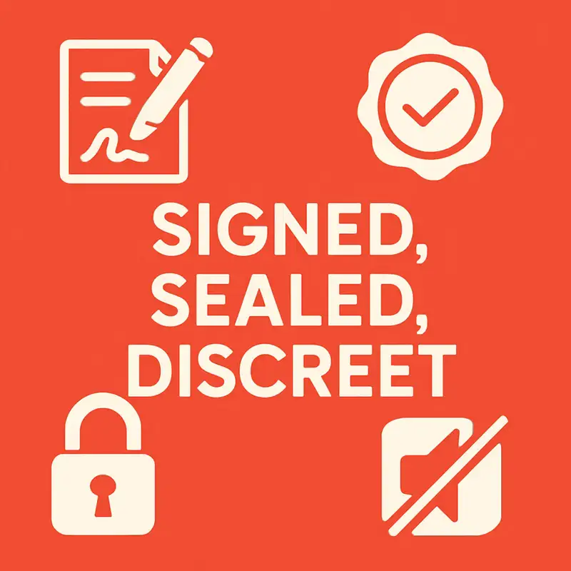 Signed, Sealed, Discreet
