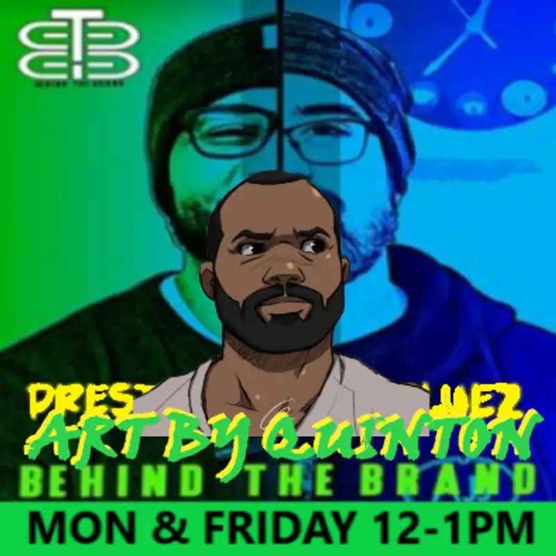Behind the Brand with Prestige & EZ BlueZ: Art by Quinton