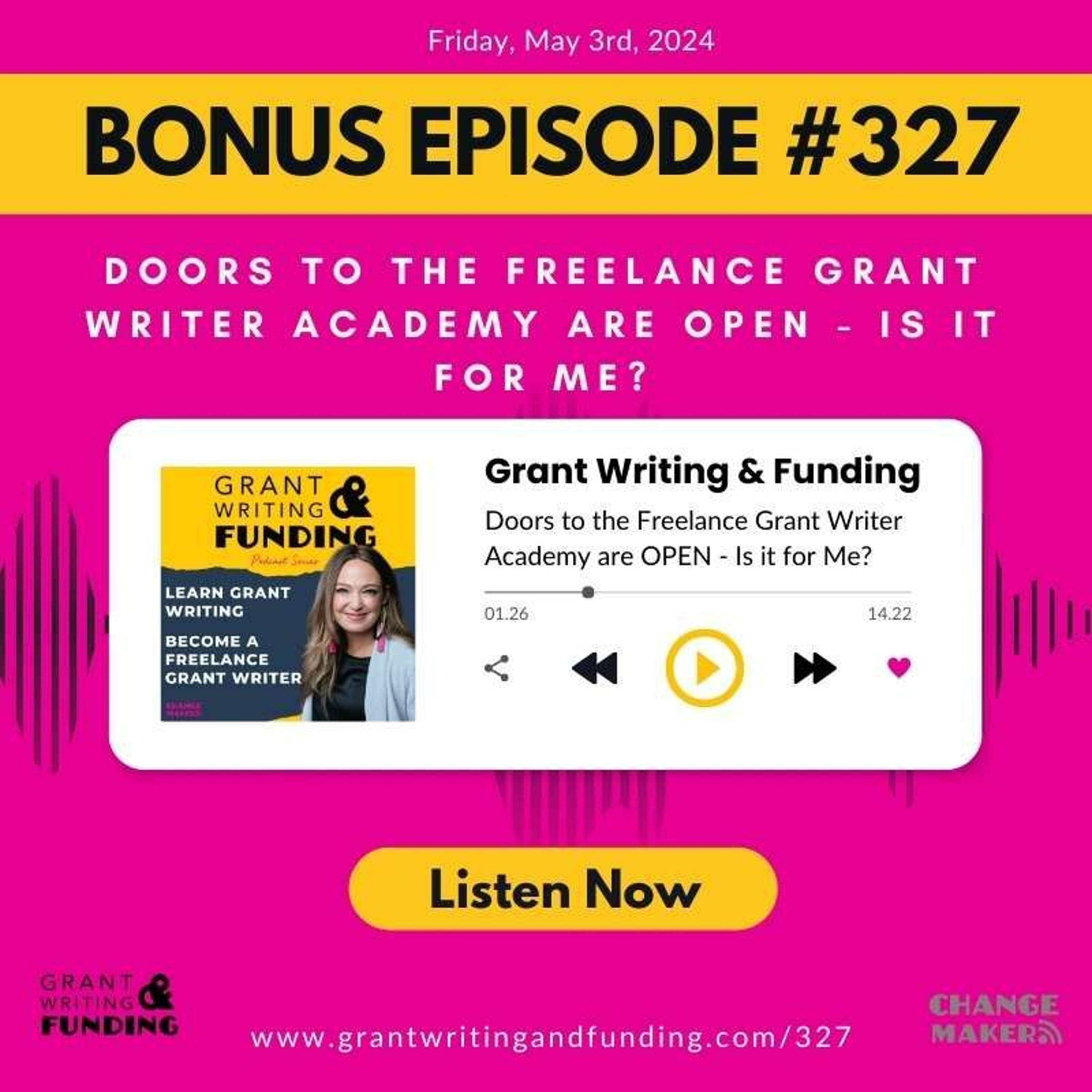 Grant Writing & Funding