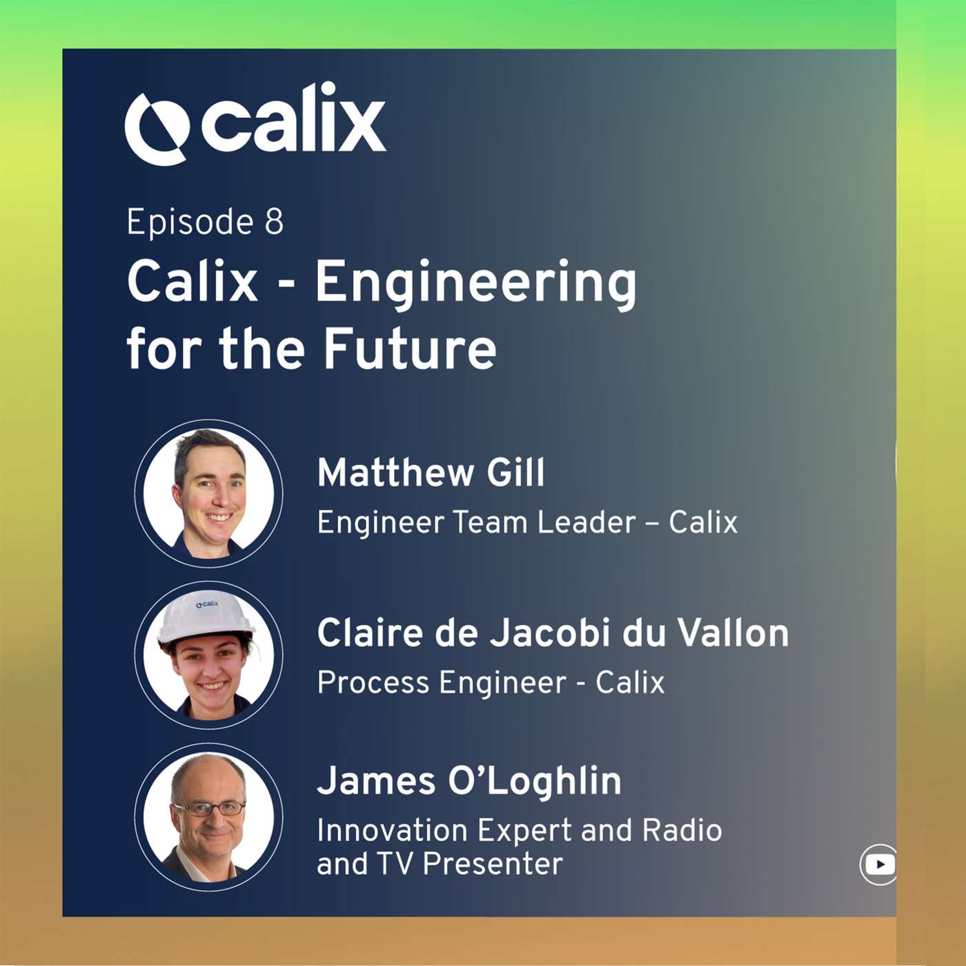 Engineering for the Future Feat James O’Loghlin & Matthew Gill & Claire de Jacobi