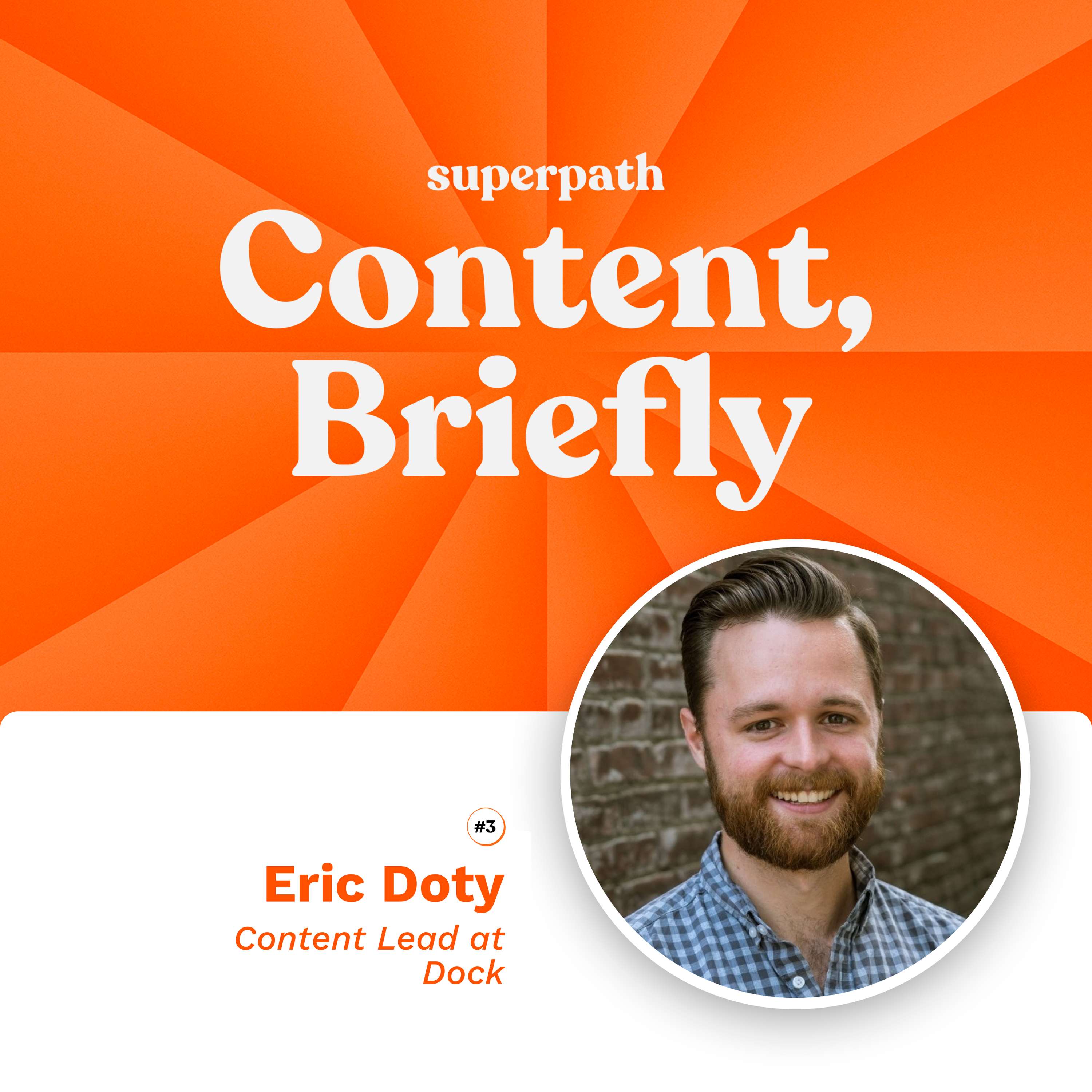 Dock: Eric Doty's 2025 content plans