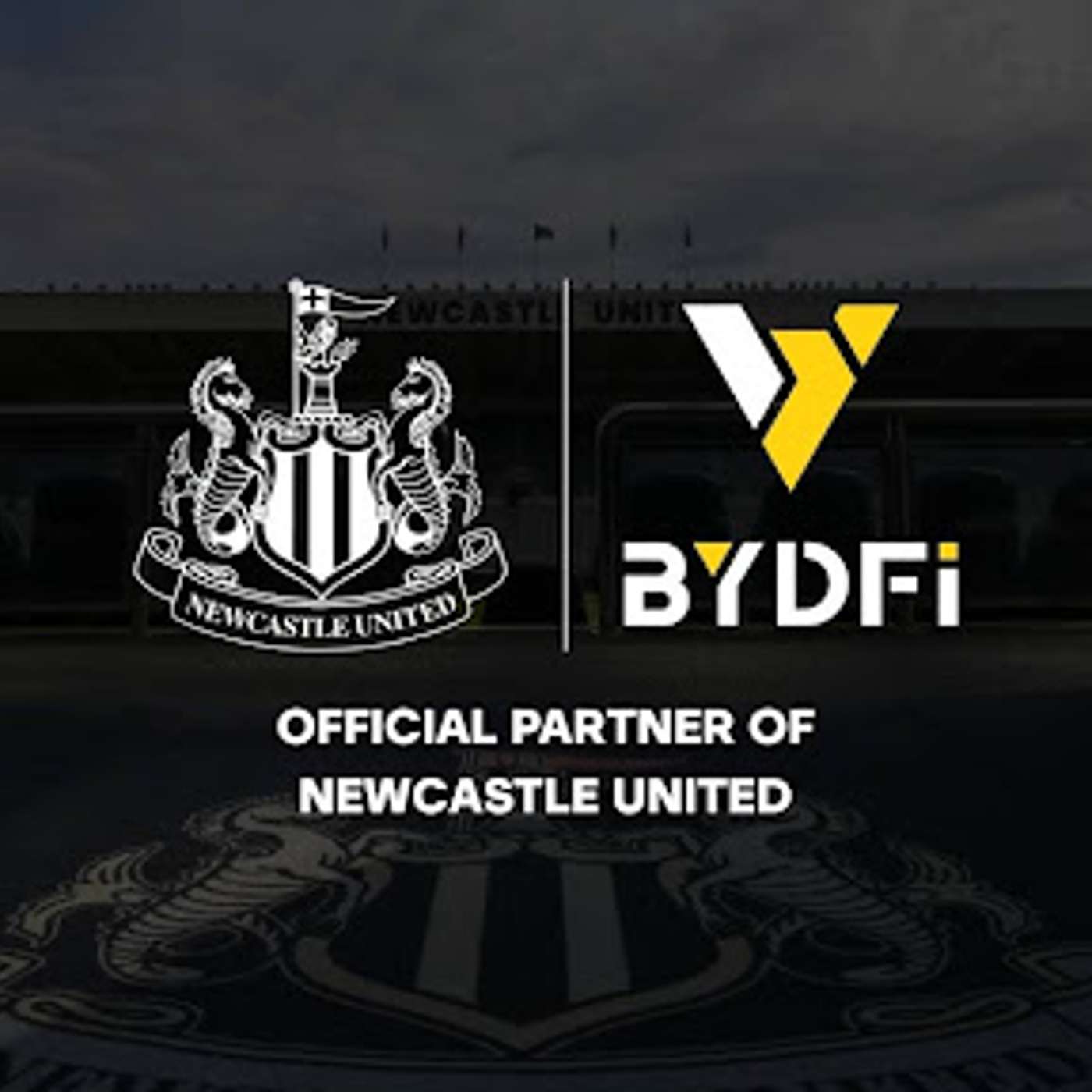 Newcastle United Announce Multi-year Partnership With BYDFi