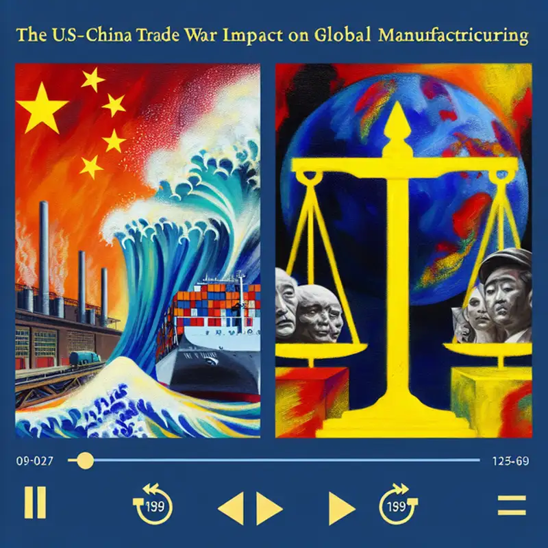 Navigating Turbulent Waters: The Impact of the US China Trade War on Global Manufacturing