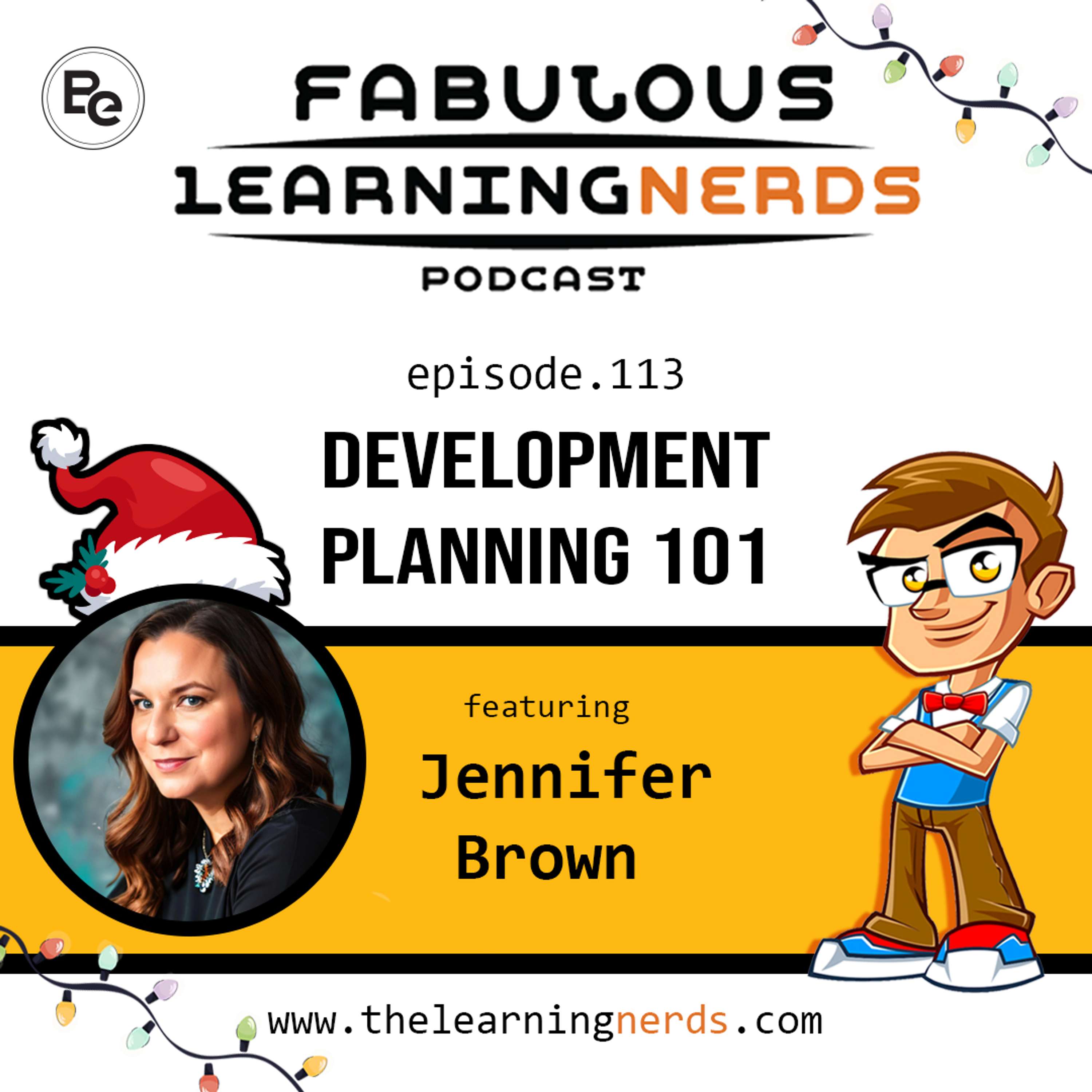 113 - Development Planning 101 featuring Jennifer Brown - podcast episode cover