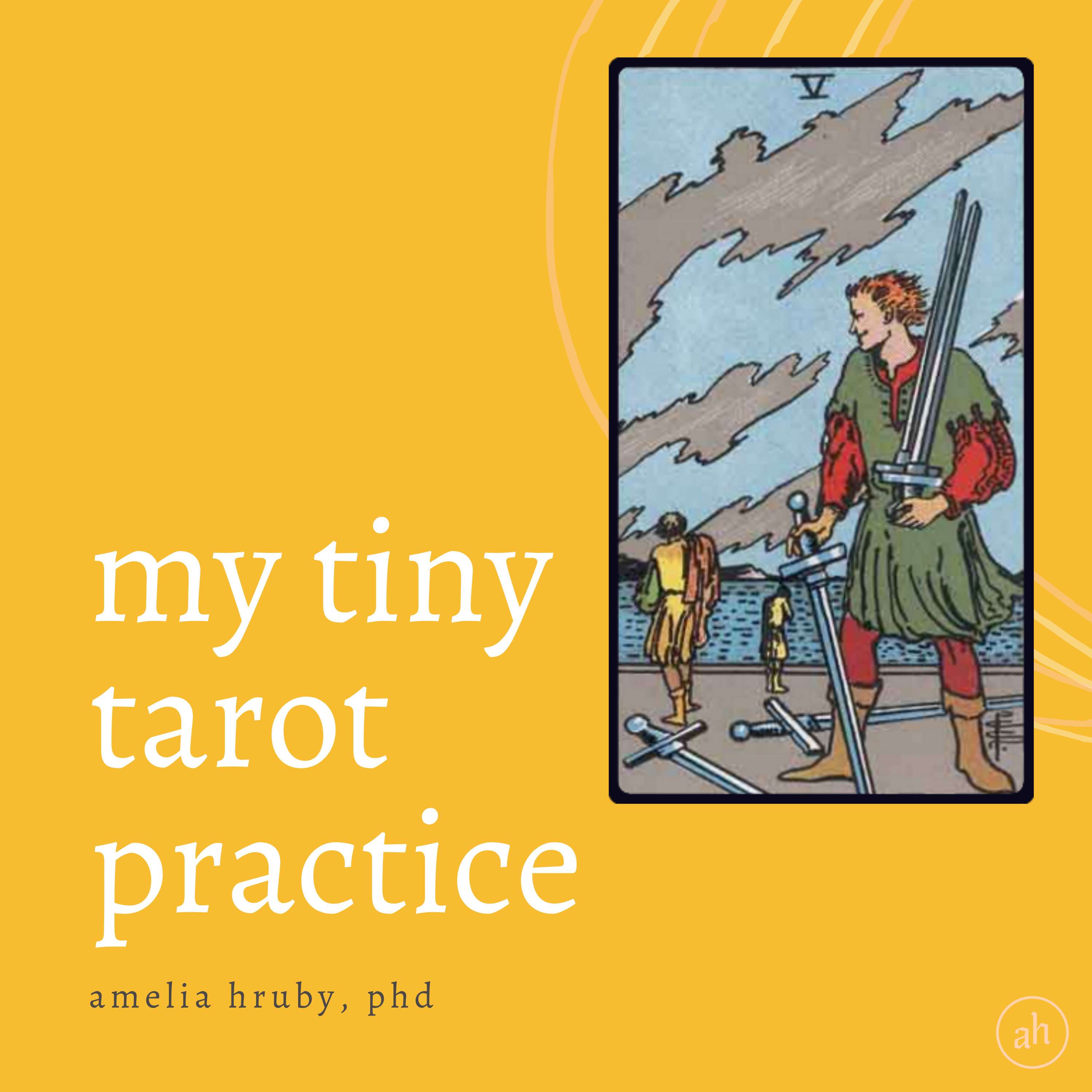 my tiny tarot practice