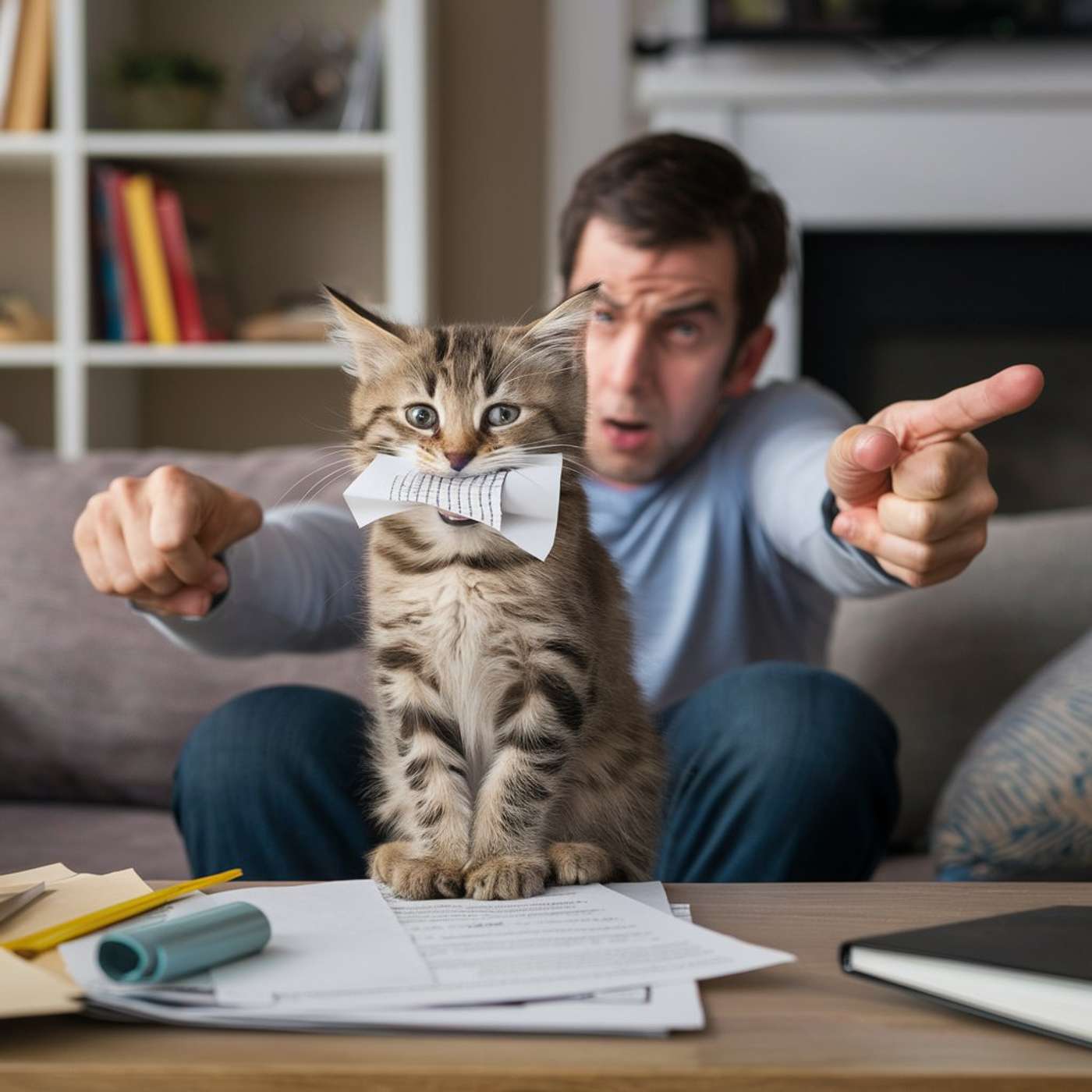#0021 - Guess I can't blame my kitten for eating my homework. - 07/11/2024