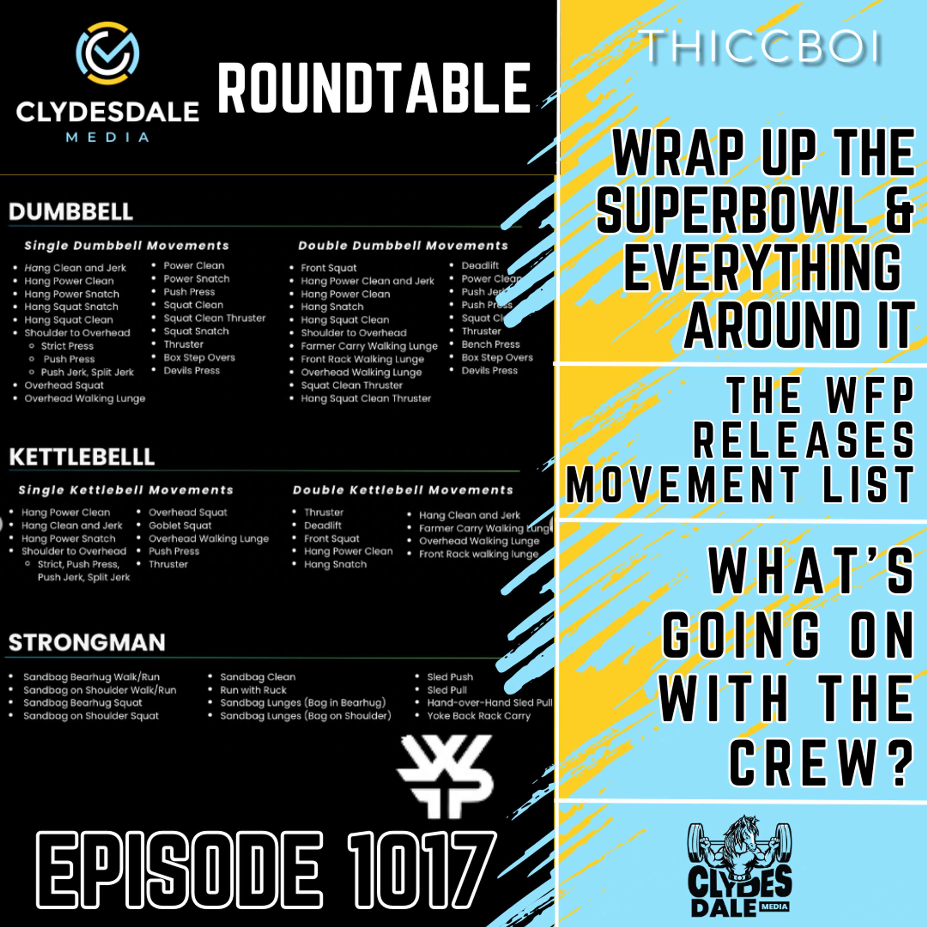 Clydesdale Media Roundtable - All Boys Roundtable Today!!!