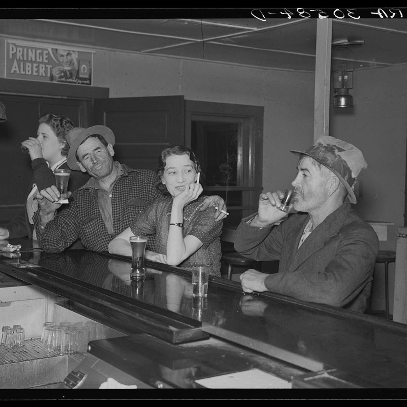 Russell Lee in Craigville Russell Lee in Craigville