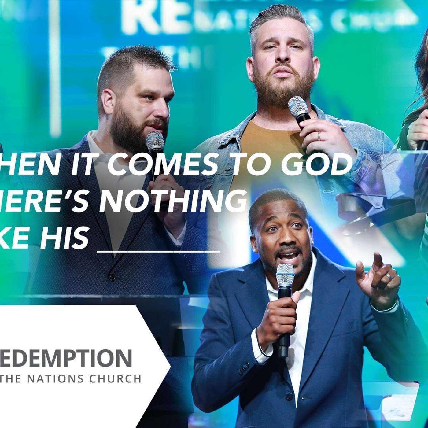 When it comes to God, there's nothing like His___